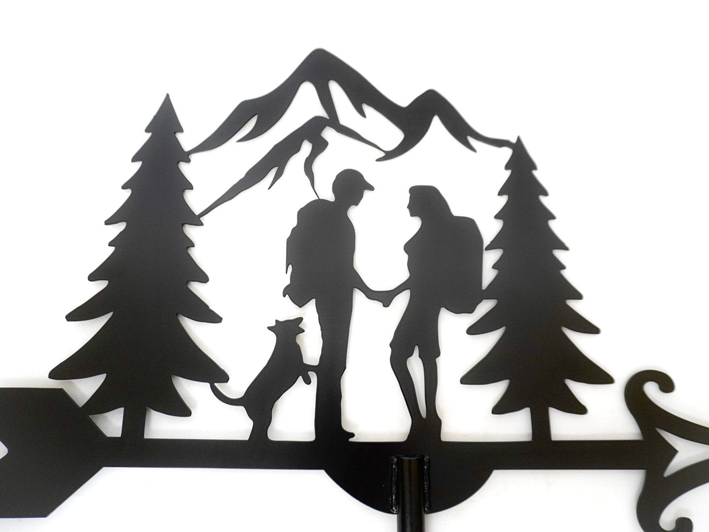 Adventure Calls Metal Weathervane — 4