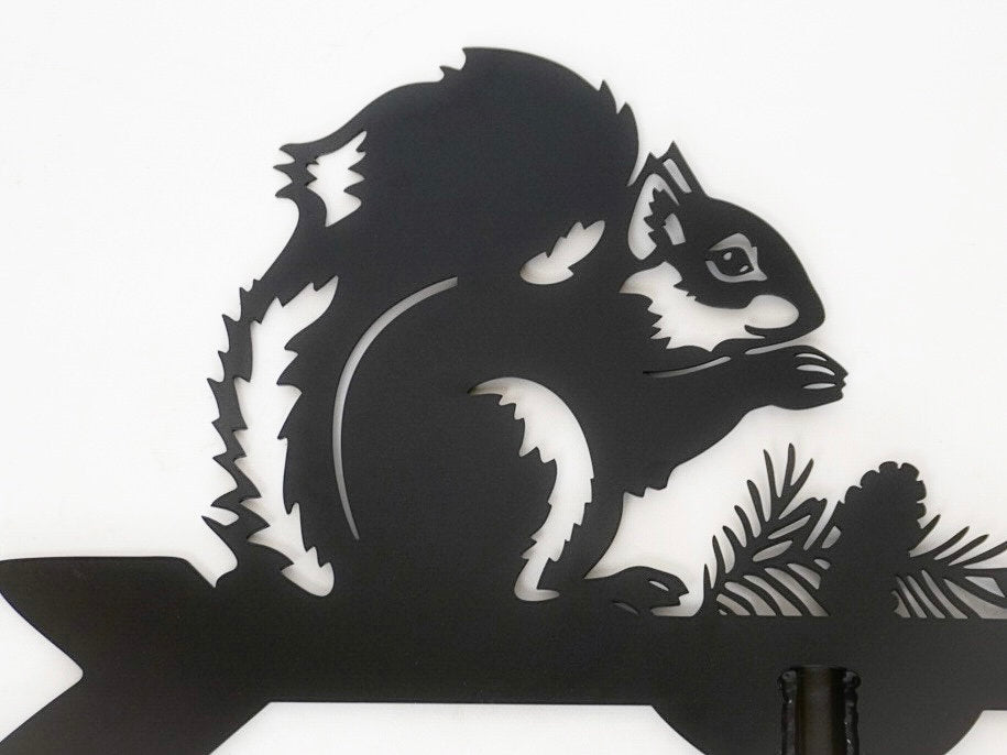 Squirrel Metal Weathervane — 3