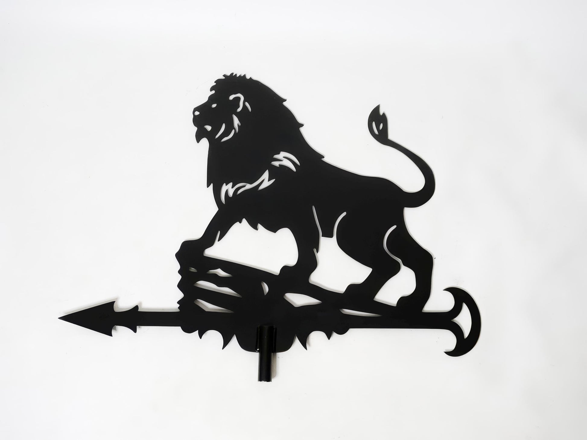 Lion Weathervane Metal Wind Vane for Roof or Garden — 4