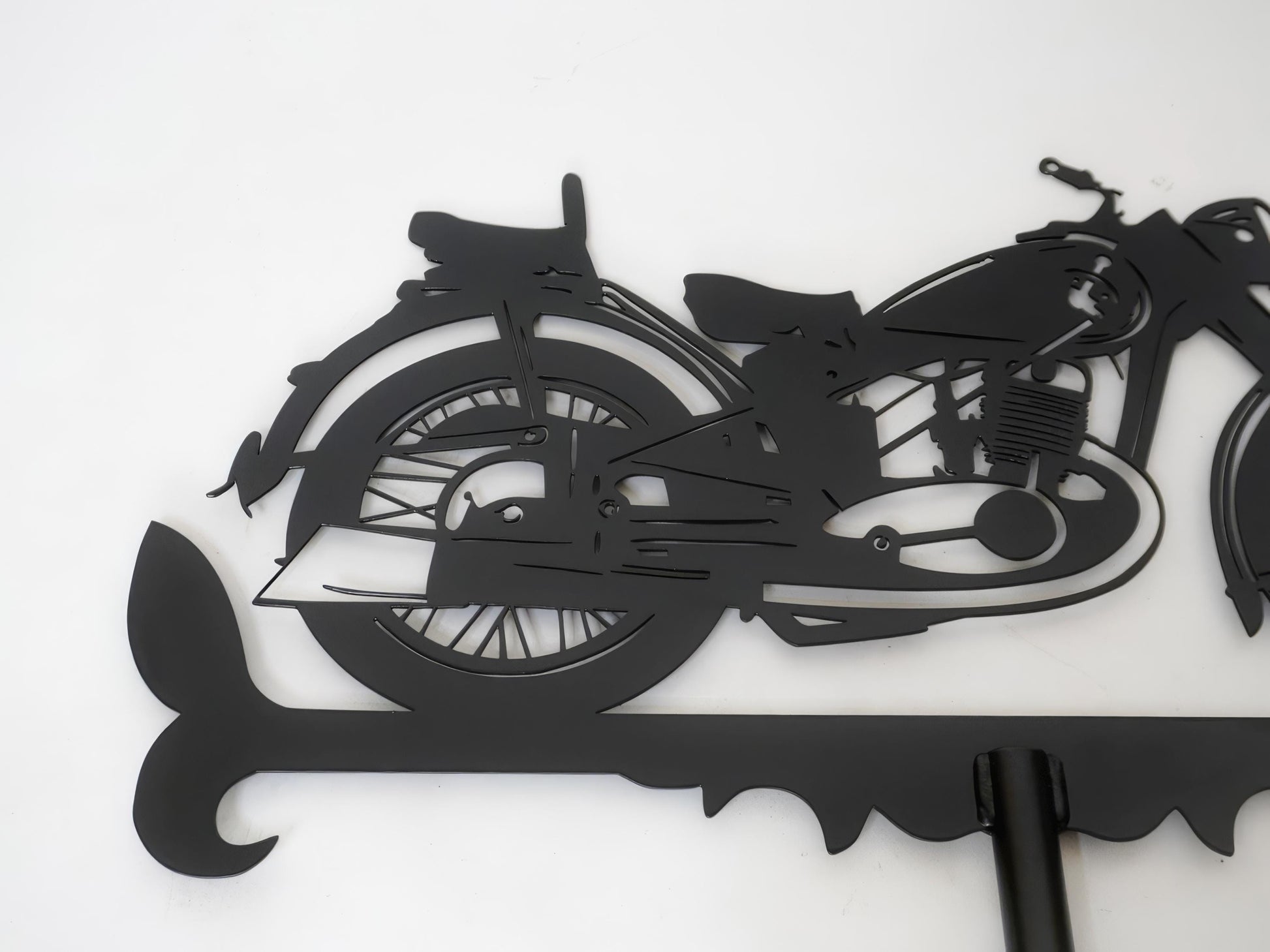 Motorcycle Weathervane — 4
