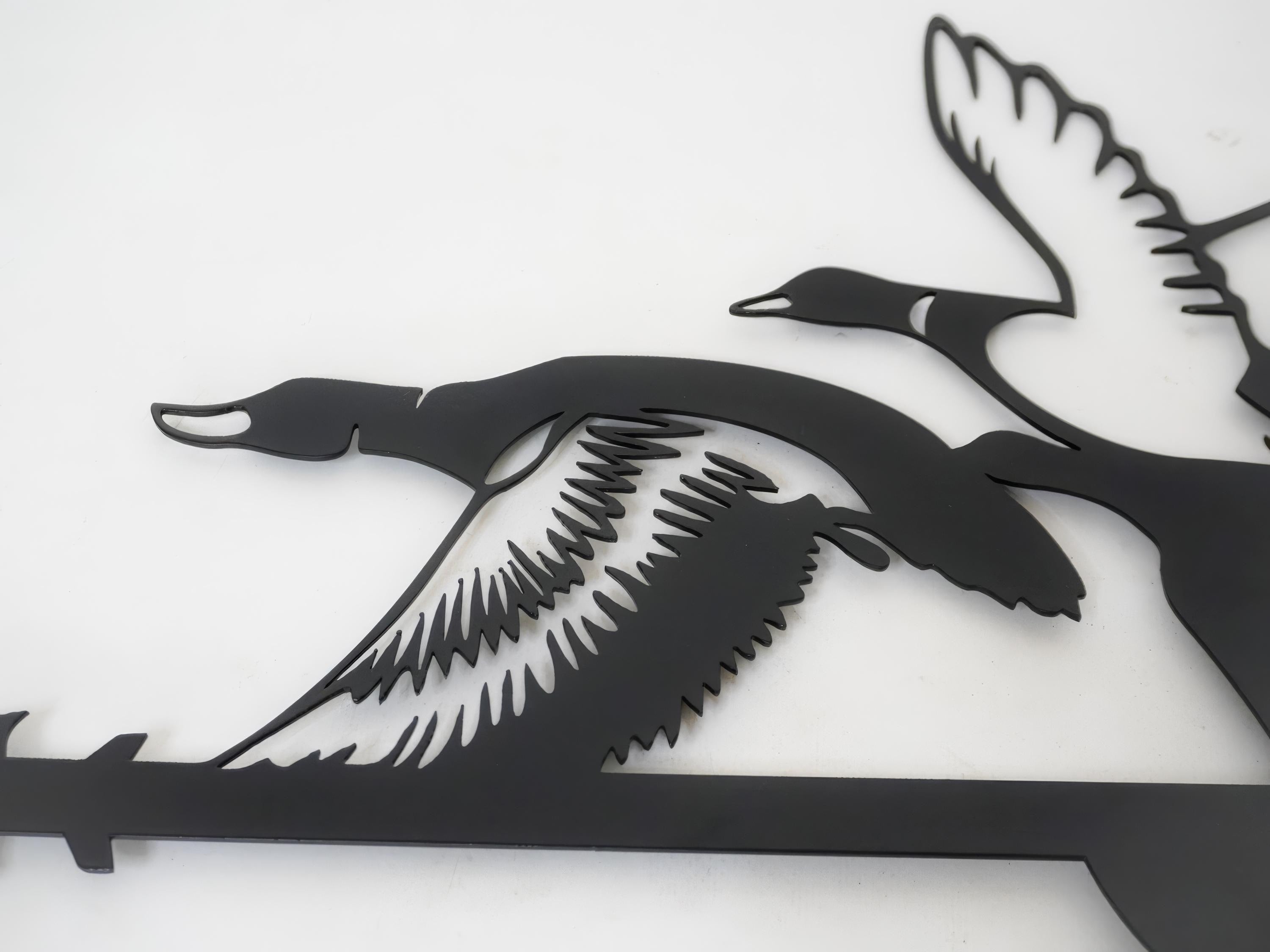 Duck Weather Vane Metal Wind Direction Decor for Roof — 5
