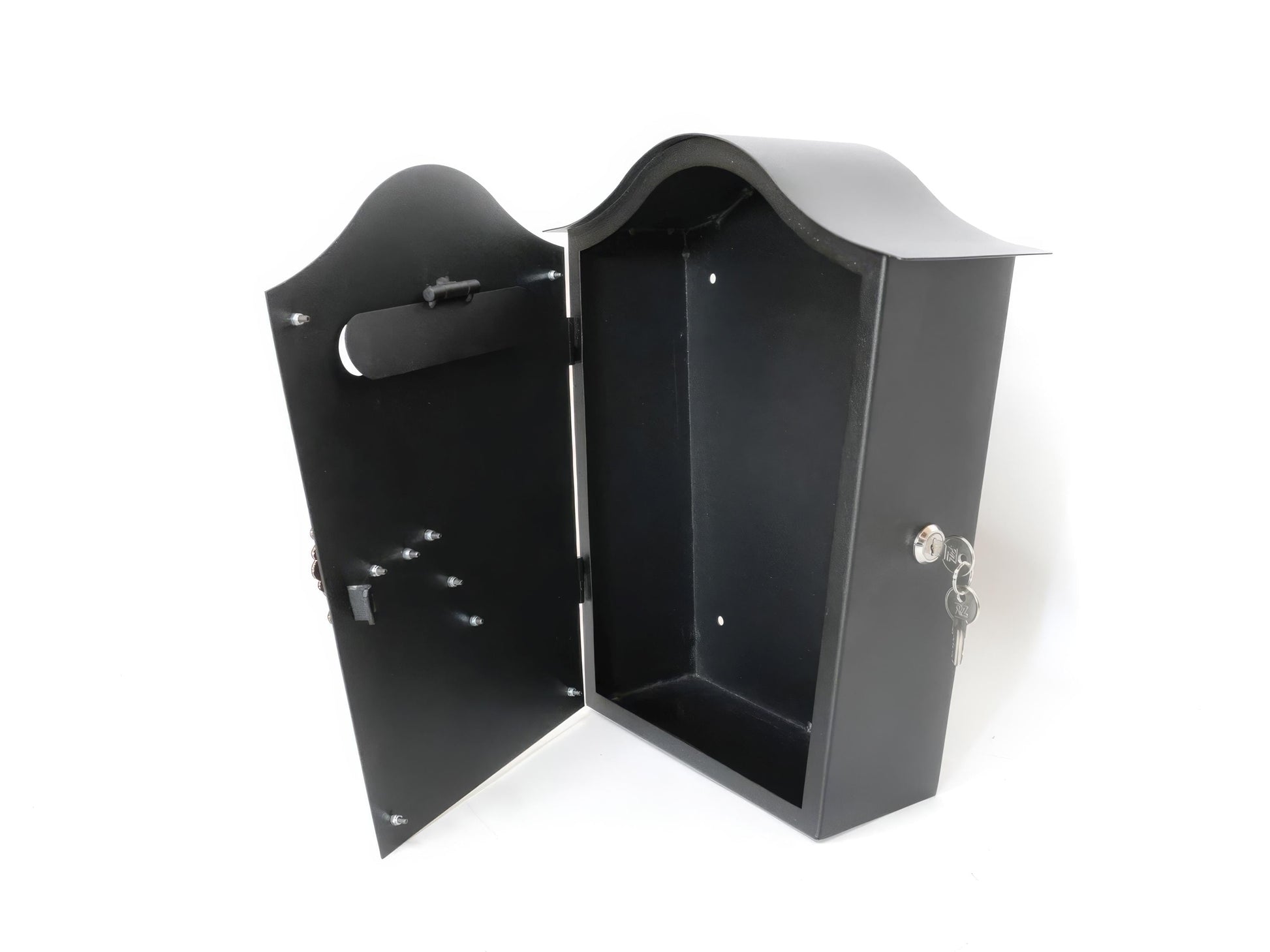 Personalized Locking Mailbox with Cat — 8
