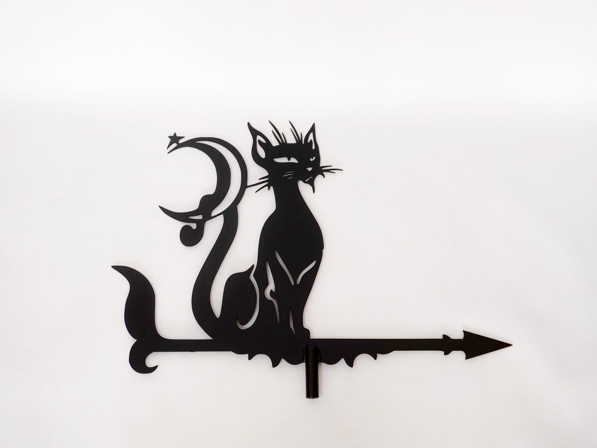 Moon Cat Metal Weathervane — 6