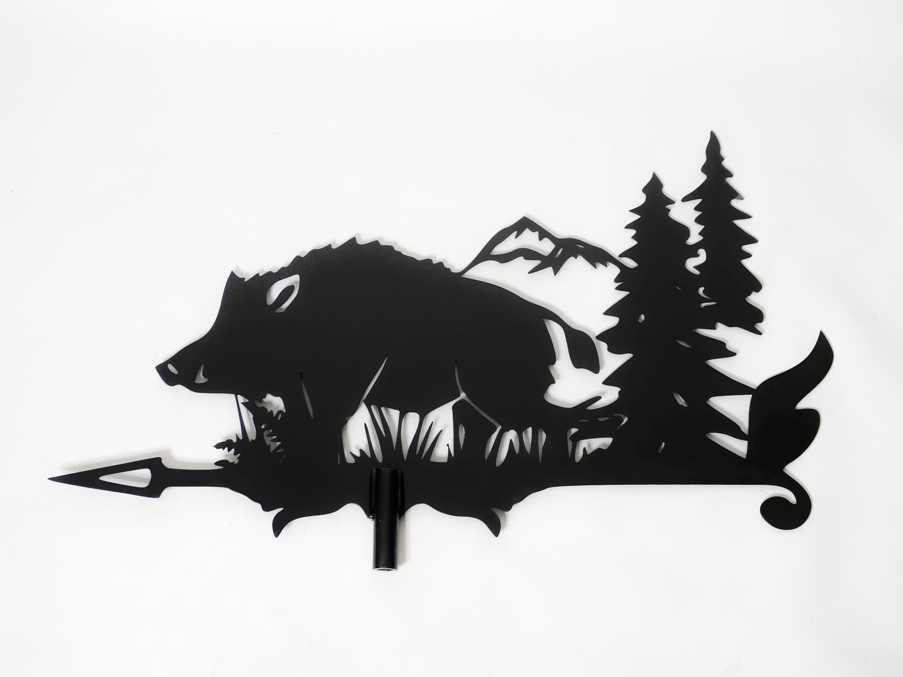 Wild Boar Weathervane — 2