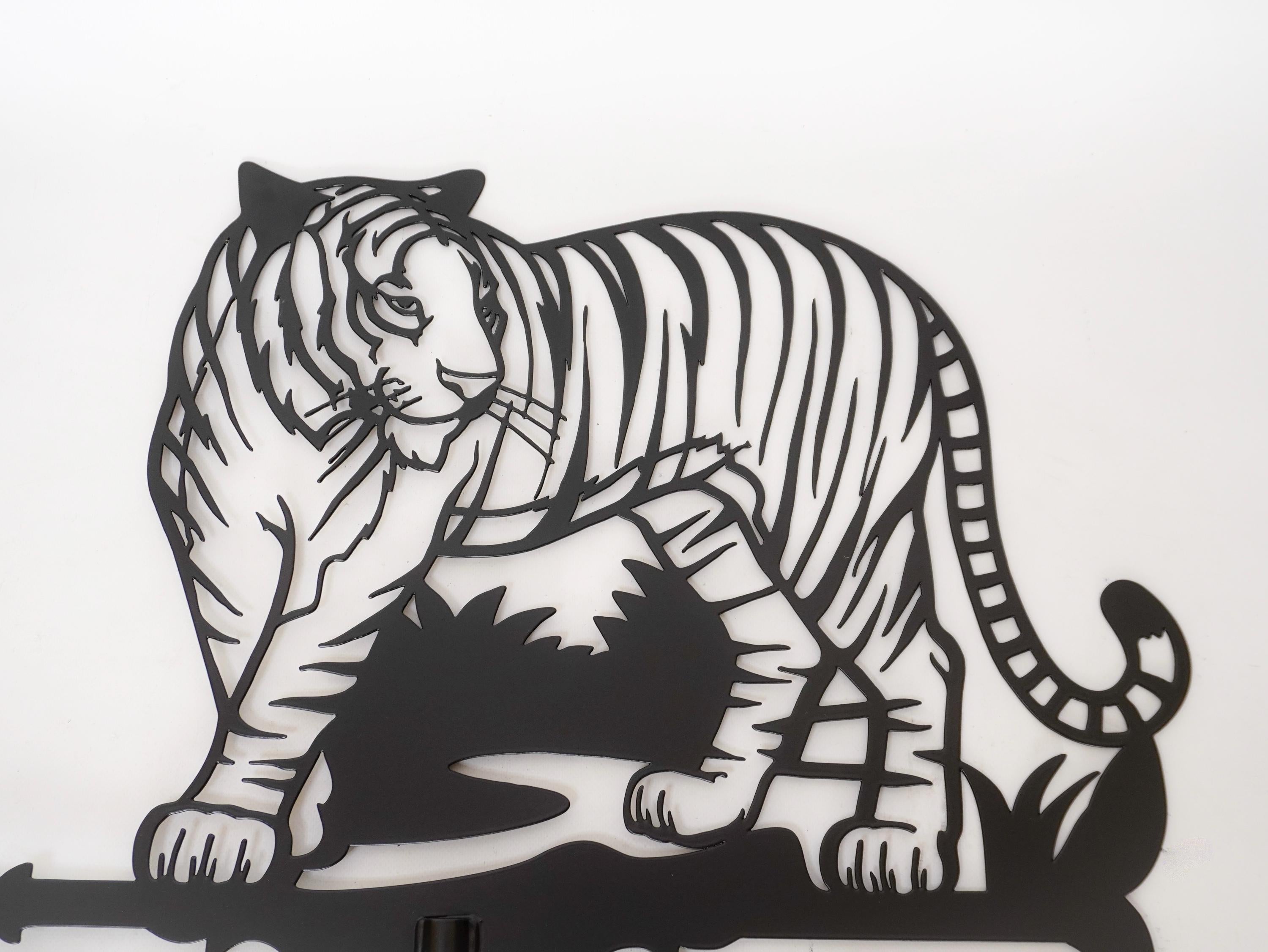 Metal Tiger Weathervane — 4