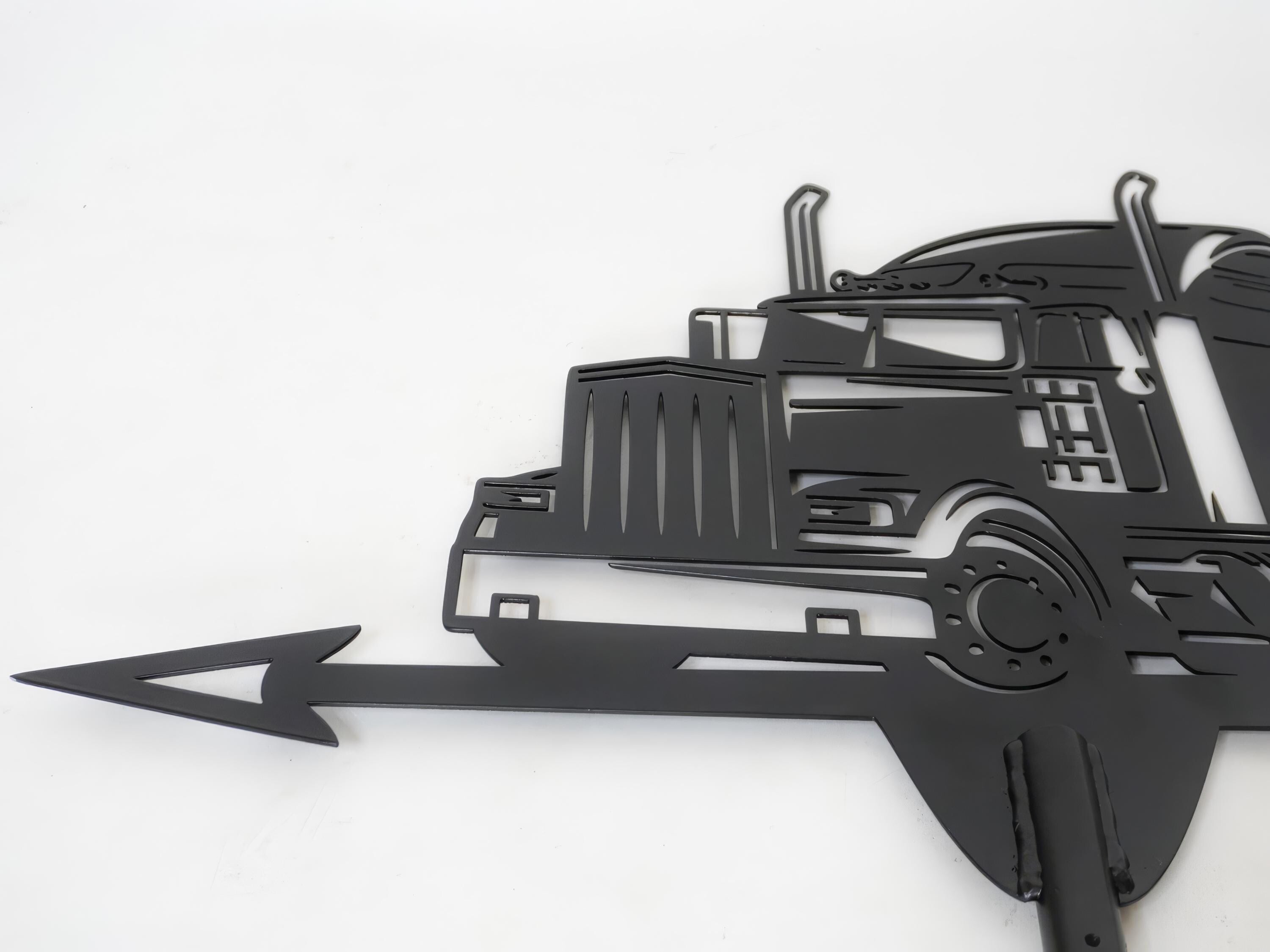 Truck Weathervane Metal Wind Vane — 7