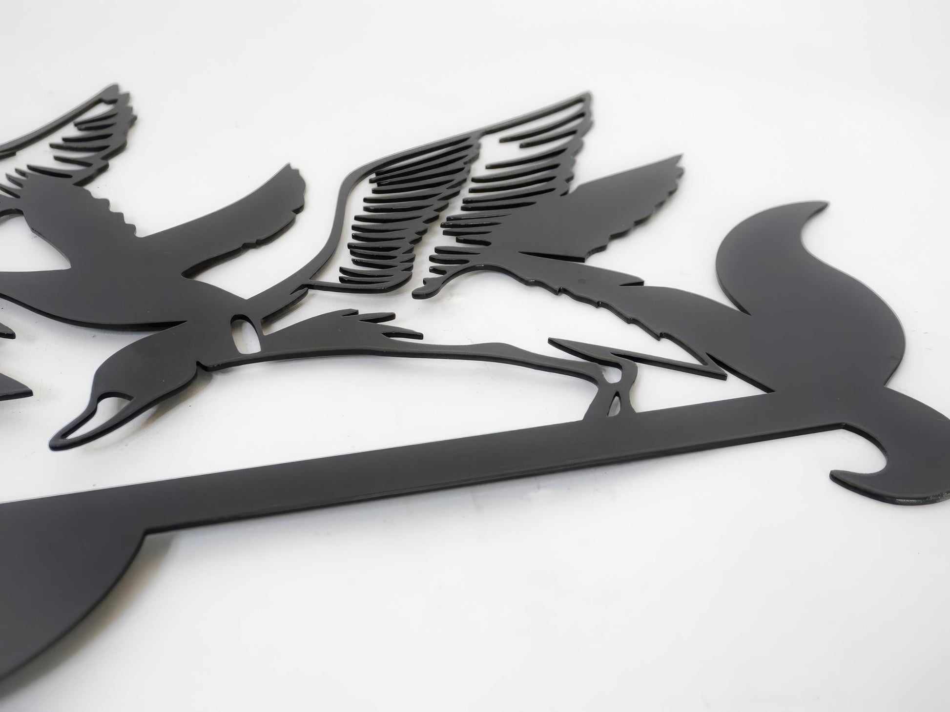 Duck Weather Vane Metal Wind Direction Decor for Roof — 7
