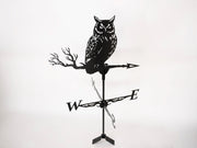 Metal Owl Weathervane