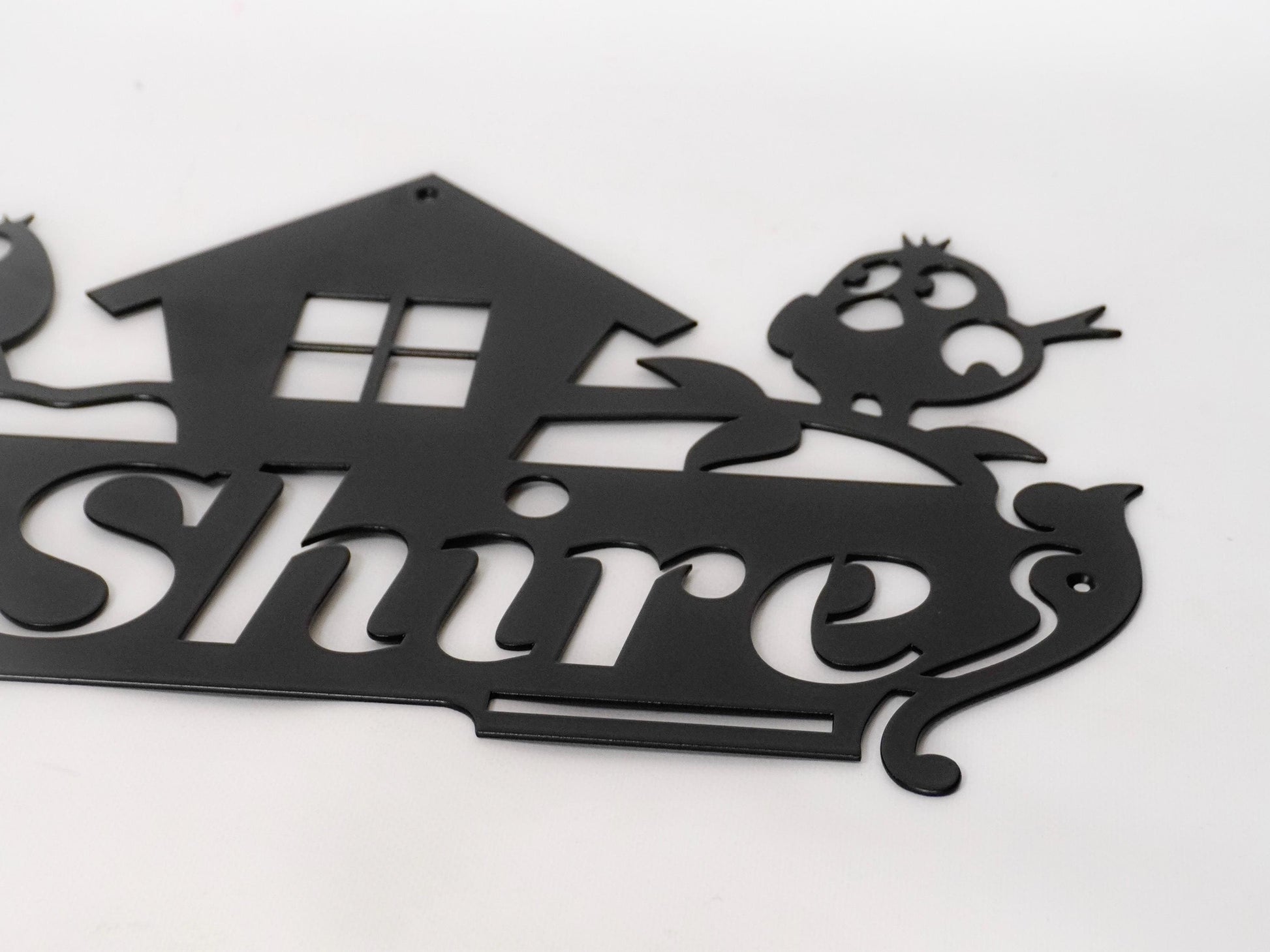 Personalized Bird House Address Sign — 5
