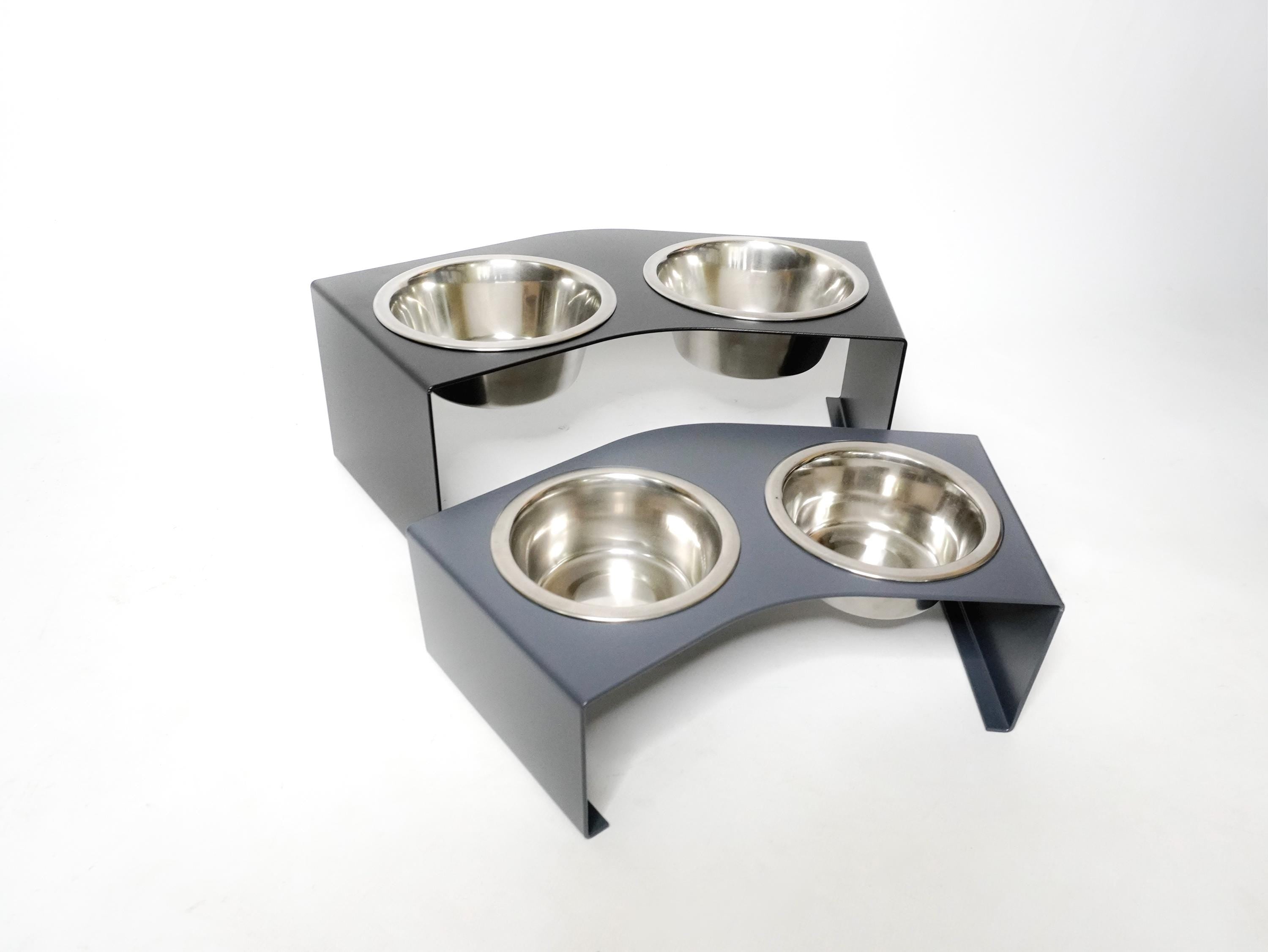 Elevated Dog Cat Bowl Stand — 7