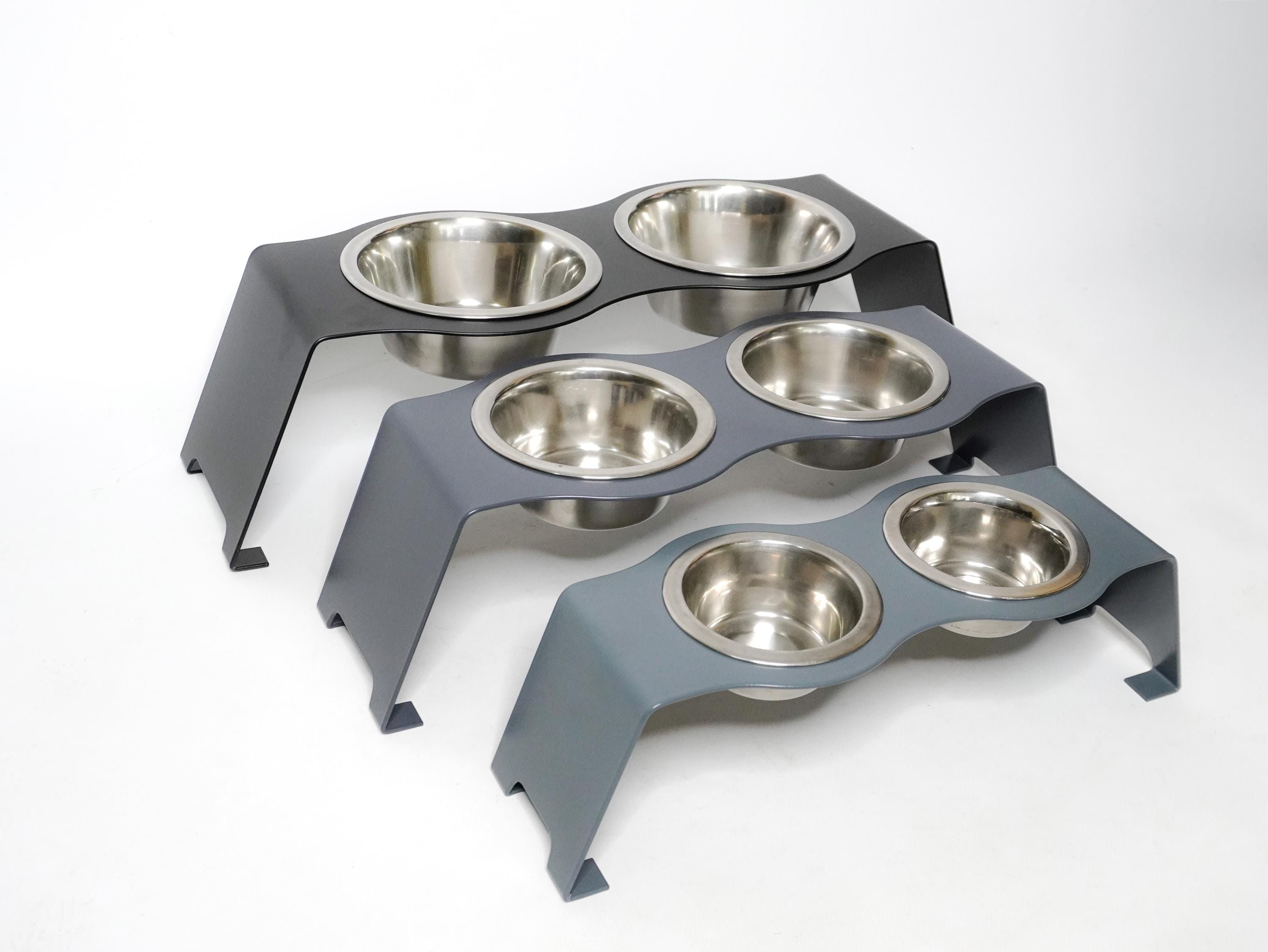 Elevated Double Dog Bowl
