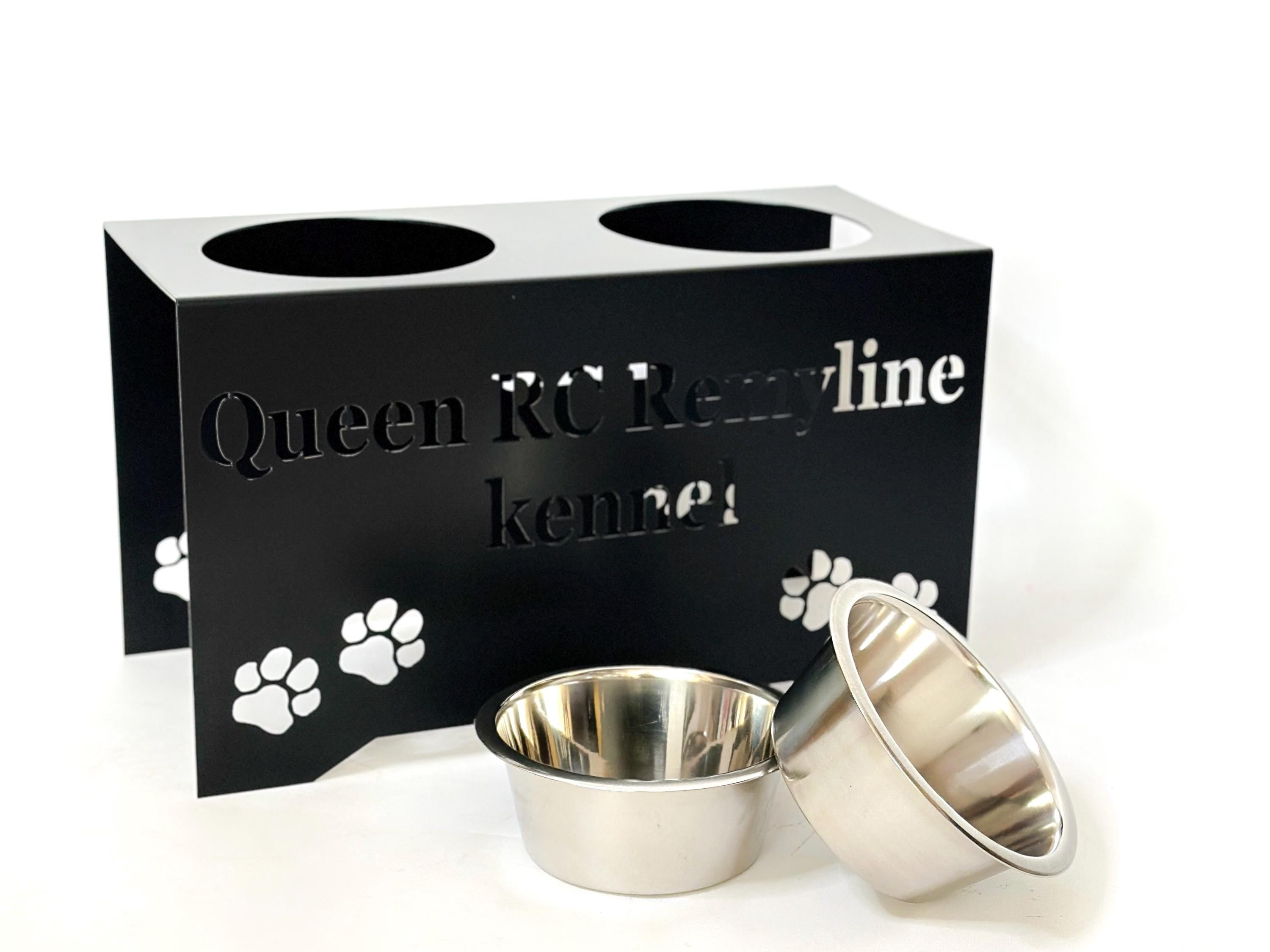 Personalized Elevated Dog Feeder — 4
