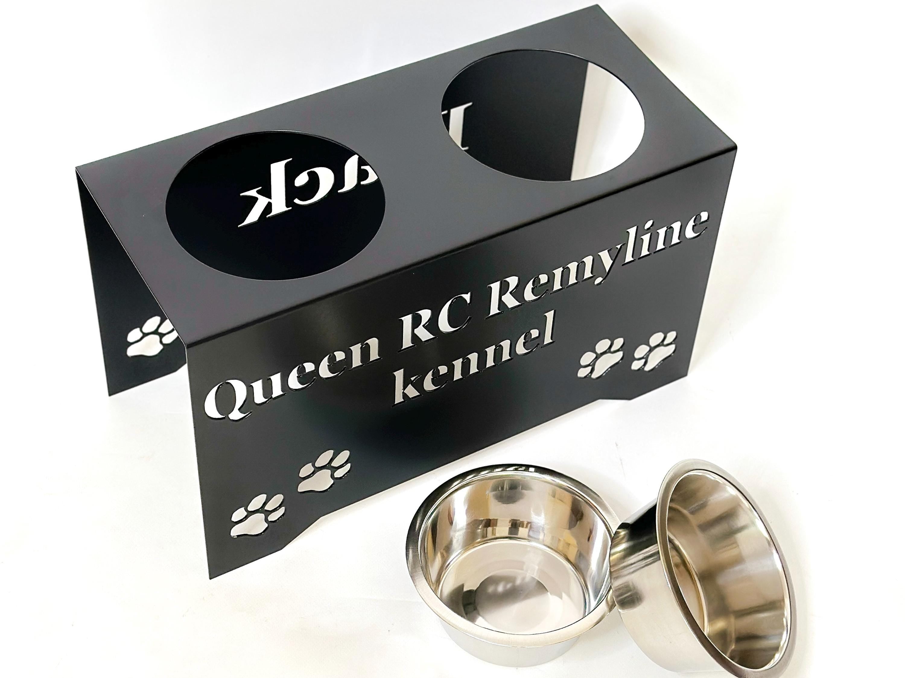 Personalized Elevated Dog Feeder — 5