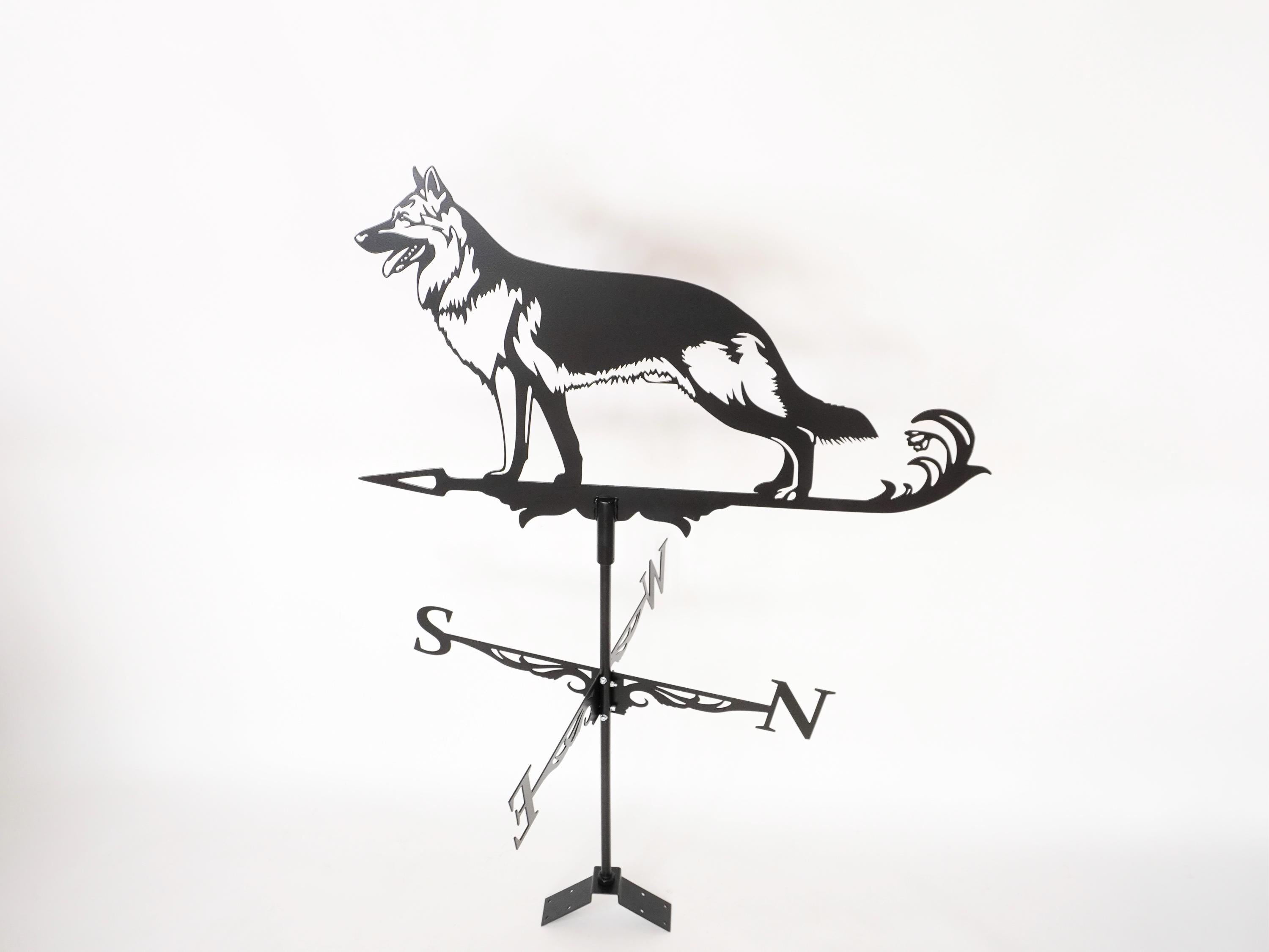 German Shepherd Weathervane — 2
