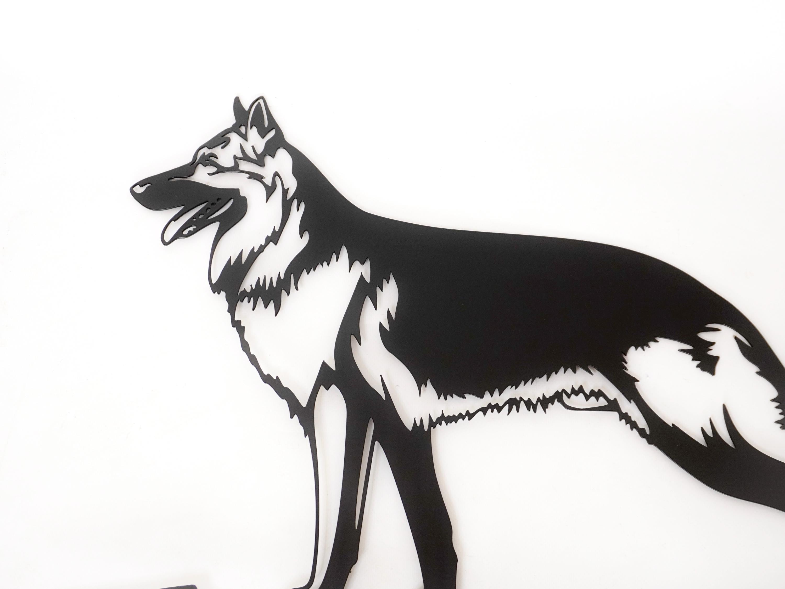 German Shepherd Weathervane — 4