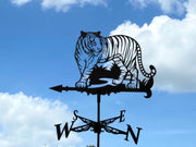 Metal Tiger Weathervane
