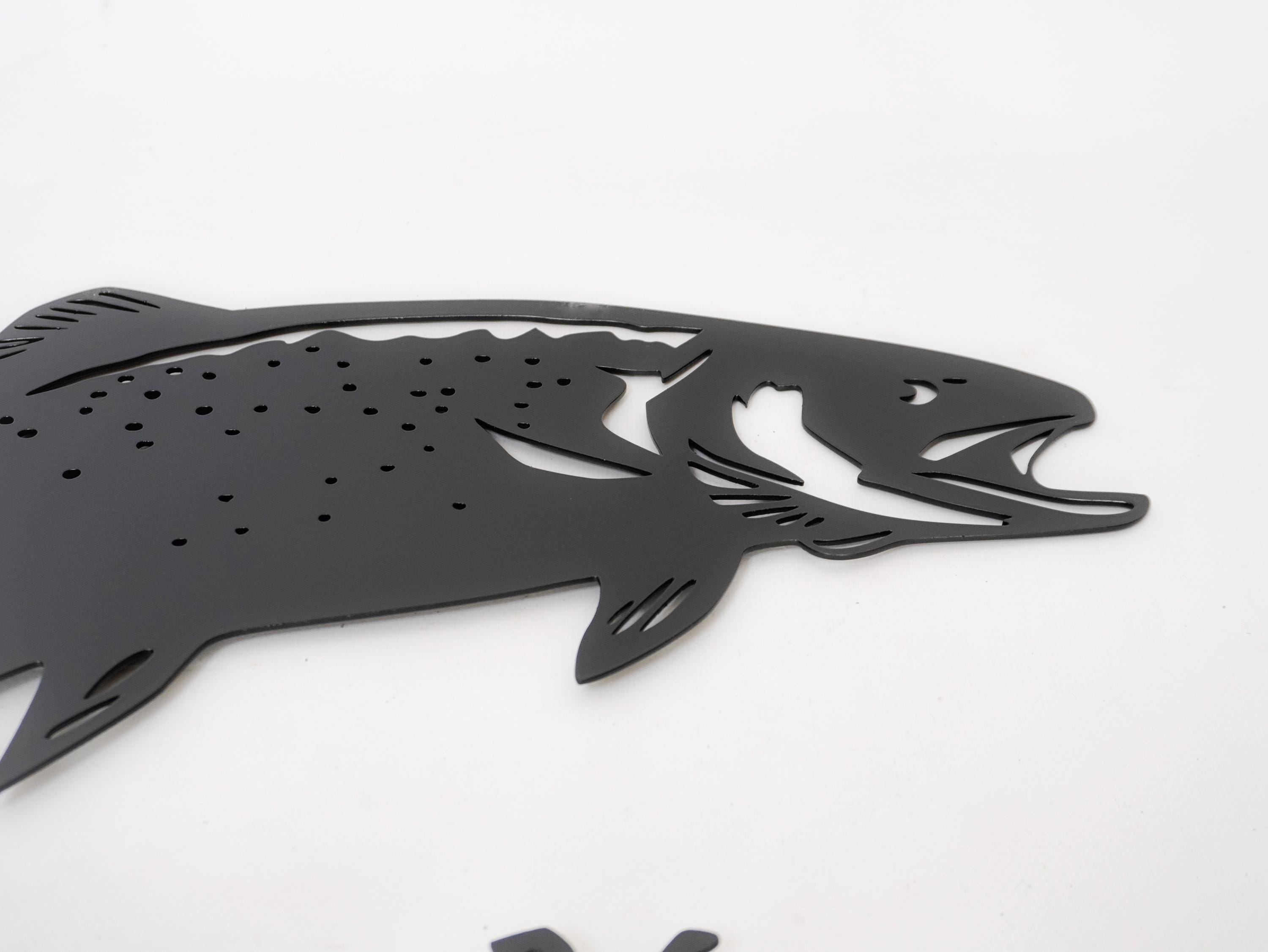 Trout Fish Metal Weathervane — 5