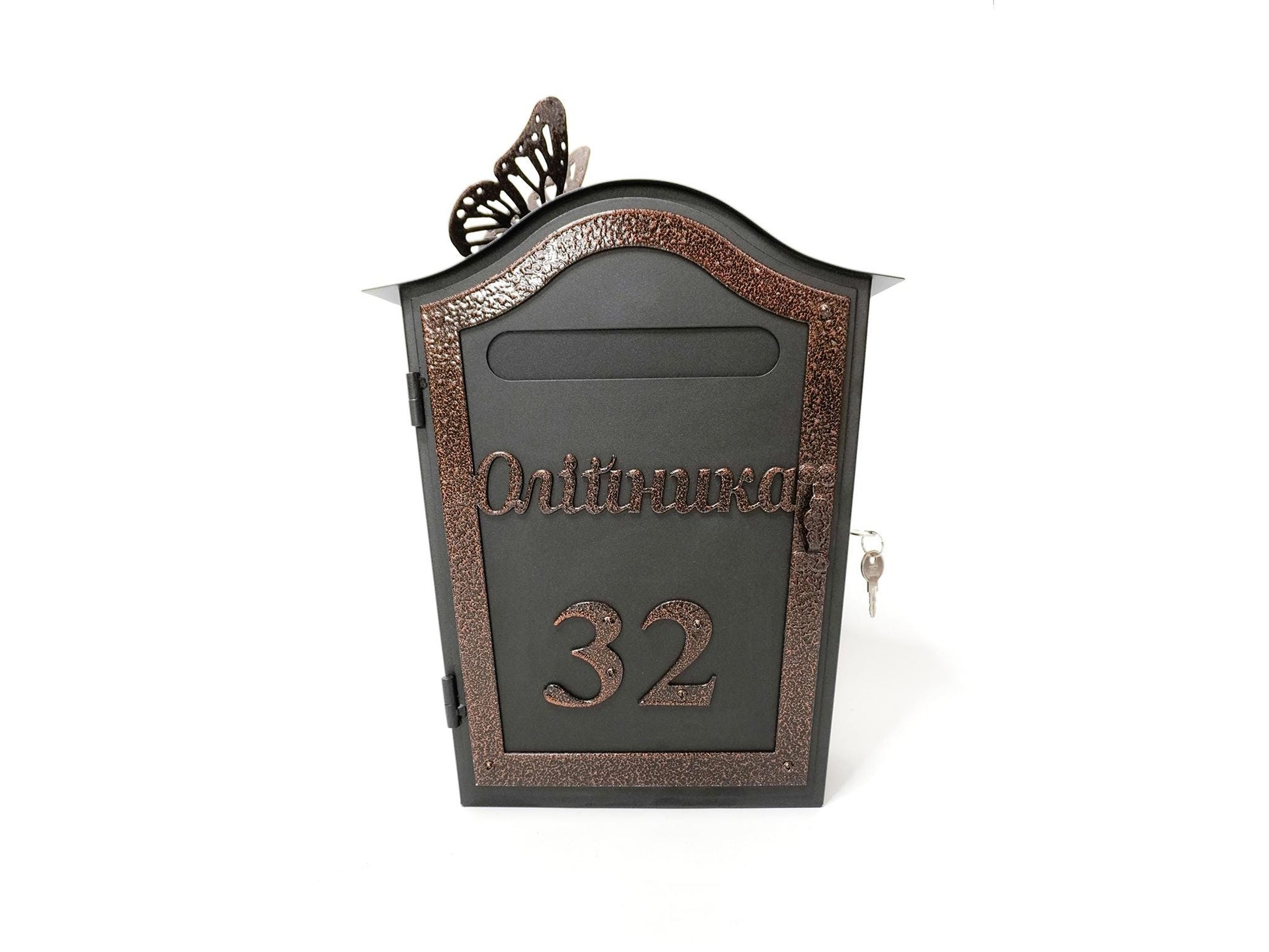 Custom Mailbox Butterfly — 9