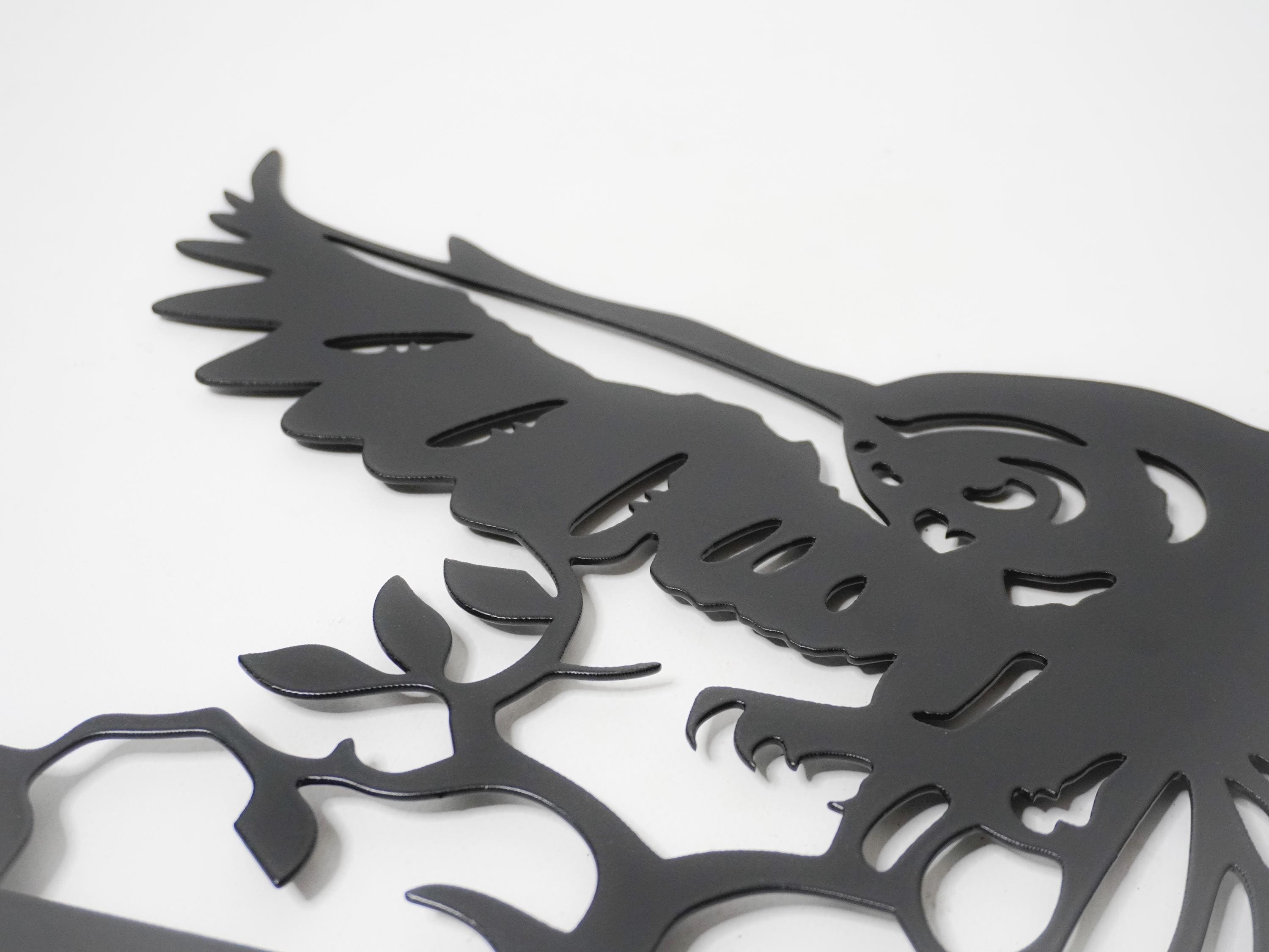 Owl Weathervane Handcrafted Metal Wind Direction Indicator — 4