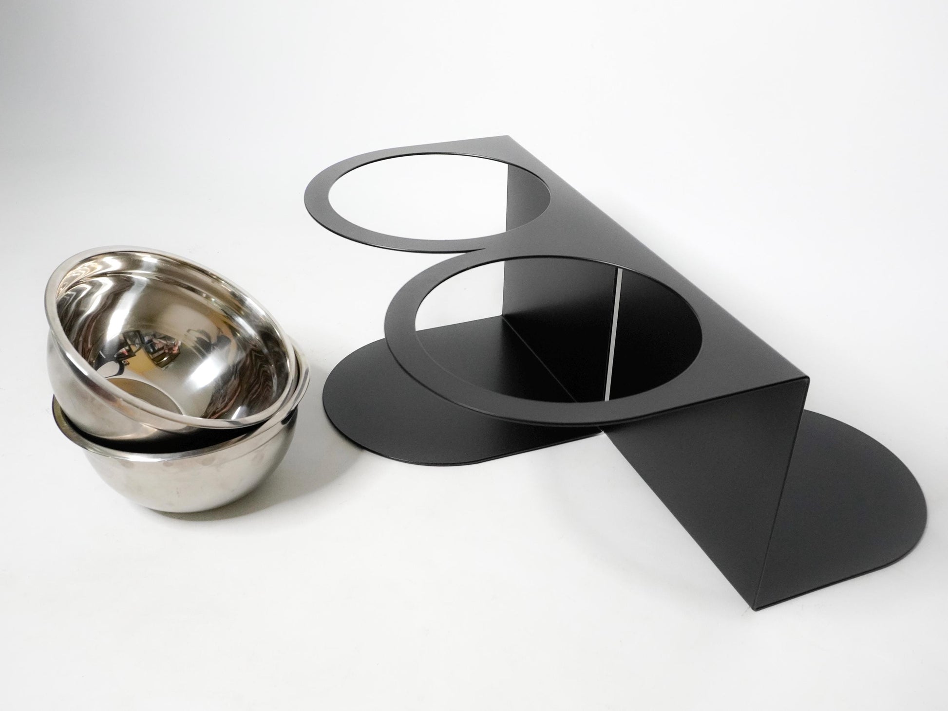 Elevated Double Dog Bowl Stand — 4