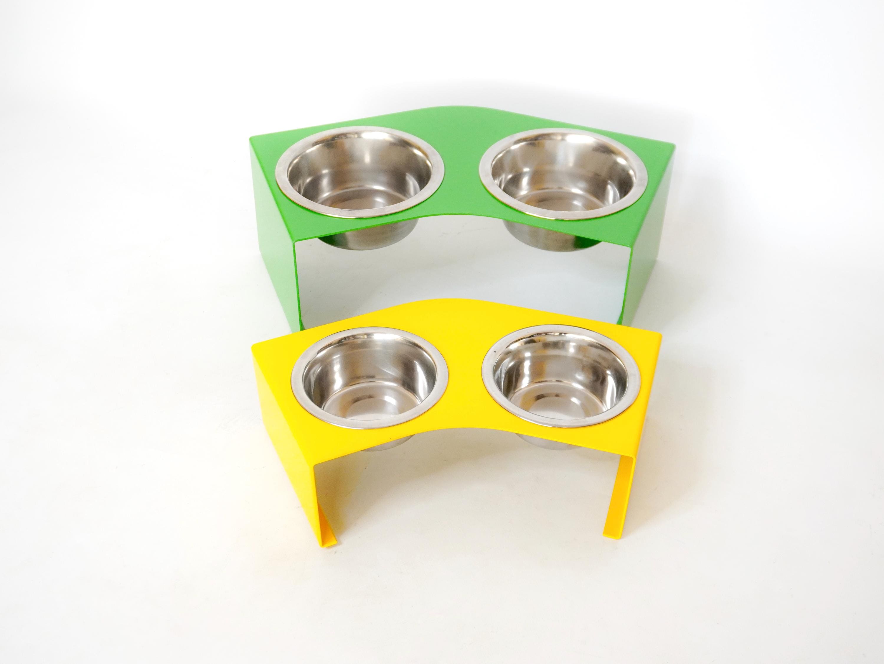 Elevated Dog Cat Bowl Stand — 4