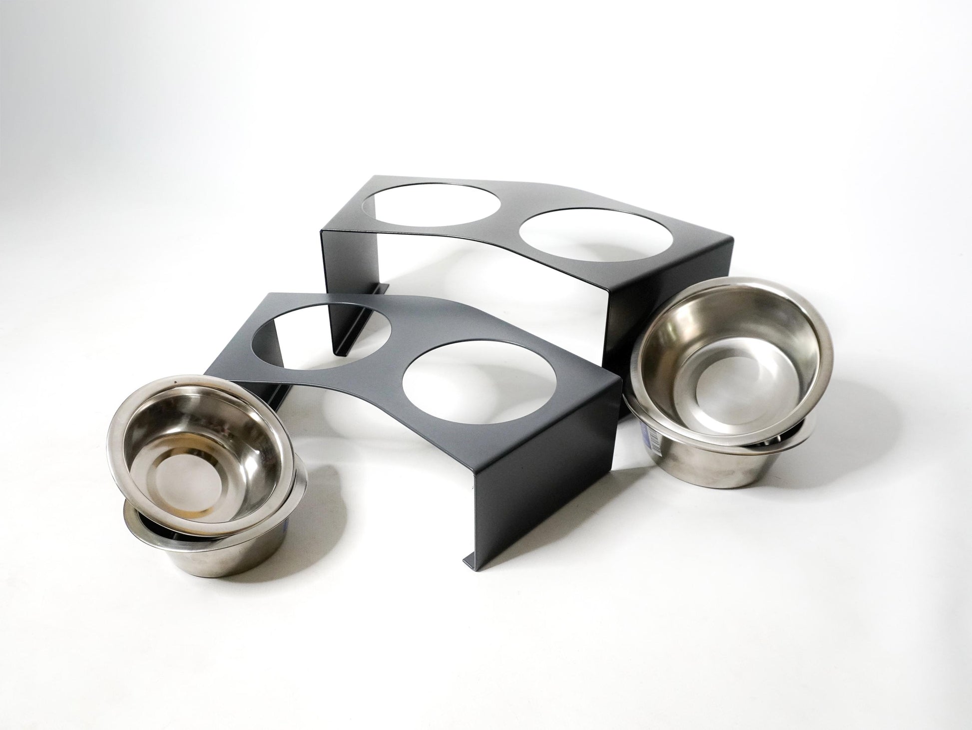 Elevated Dog Cat Bowl Stand — 8