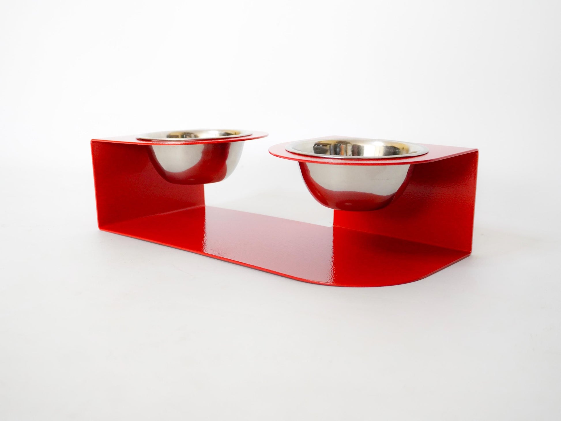 Elevated Double Pet Bowl Stand — 5