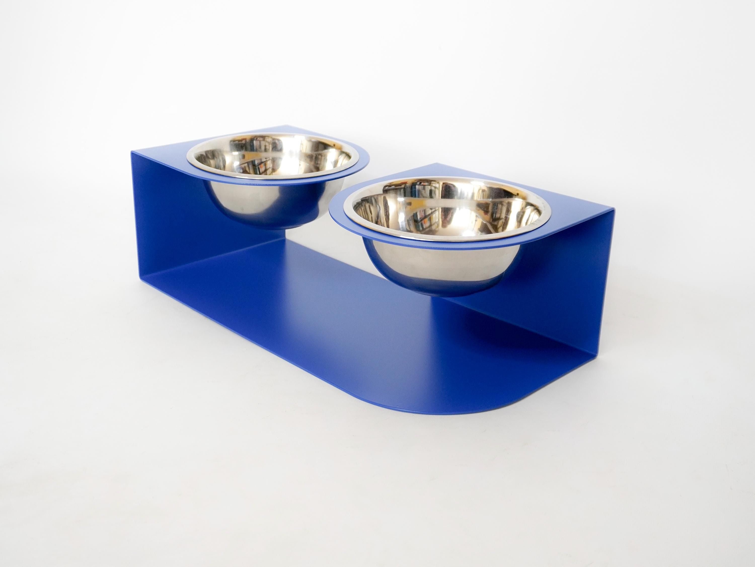 Elevated Double Pet Bowl Stand — 3