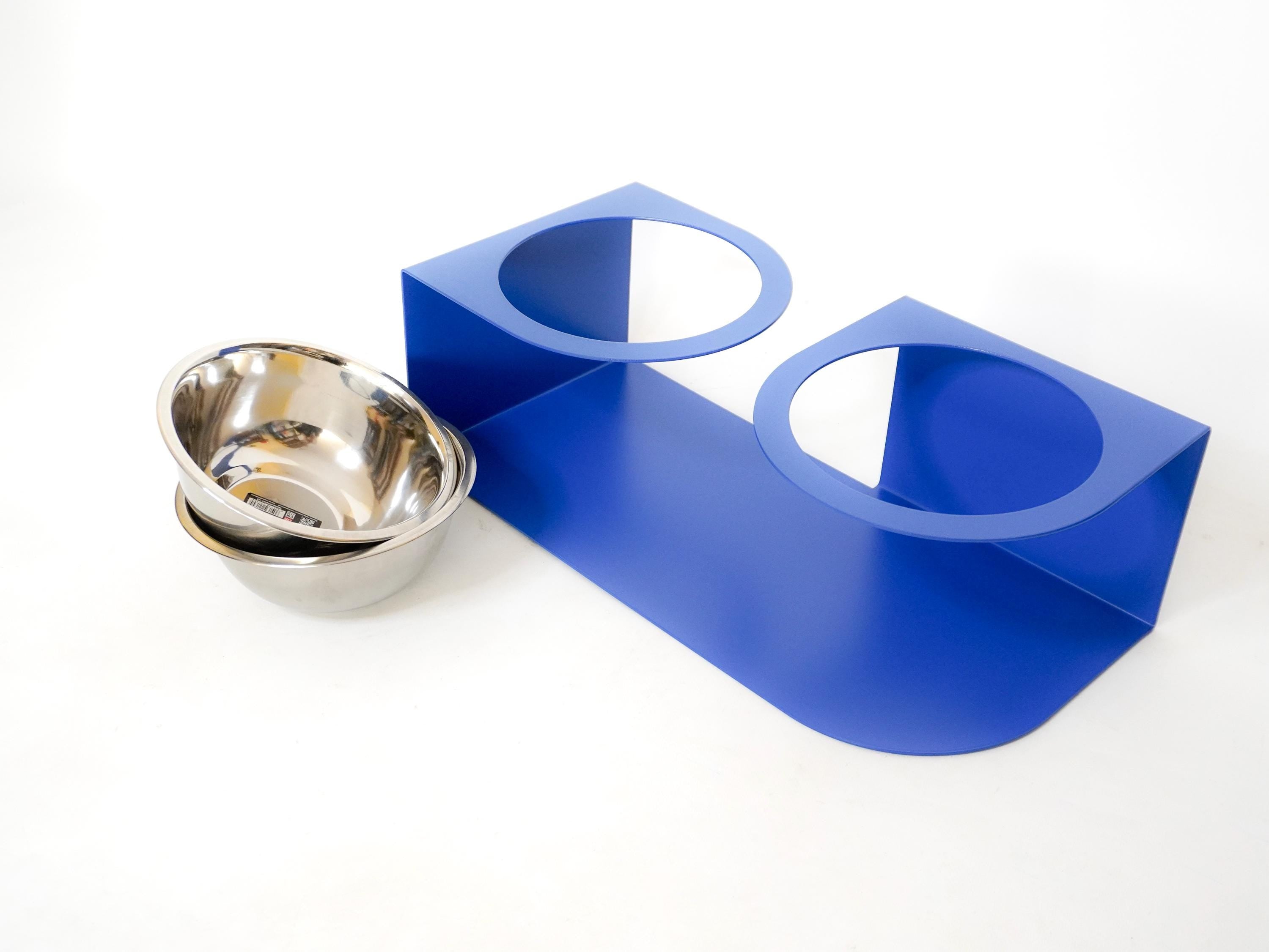 Elevated Double Pet Bowl Stand — 4