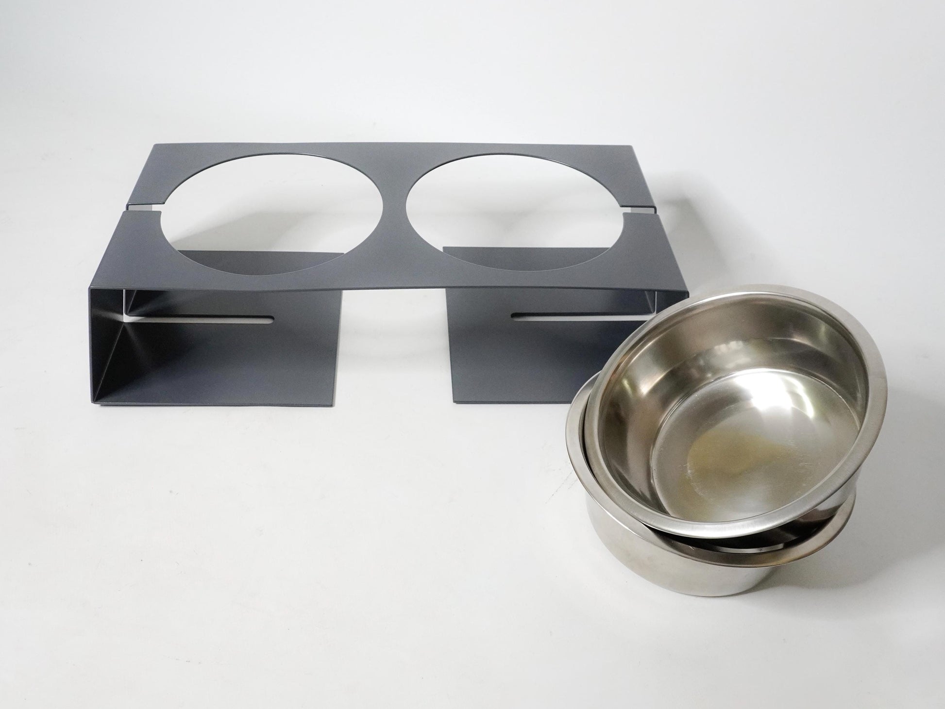 Elevated Dog Bowl Stand — 9