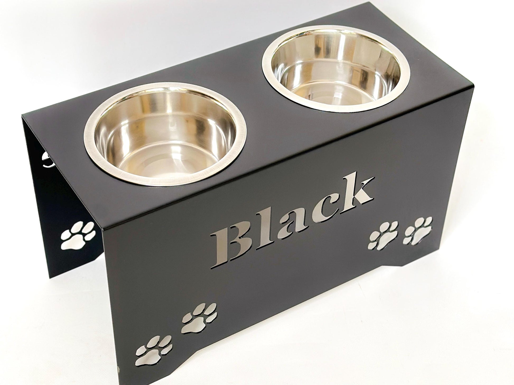 Personalized Elevated Dog Feeder — 2