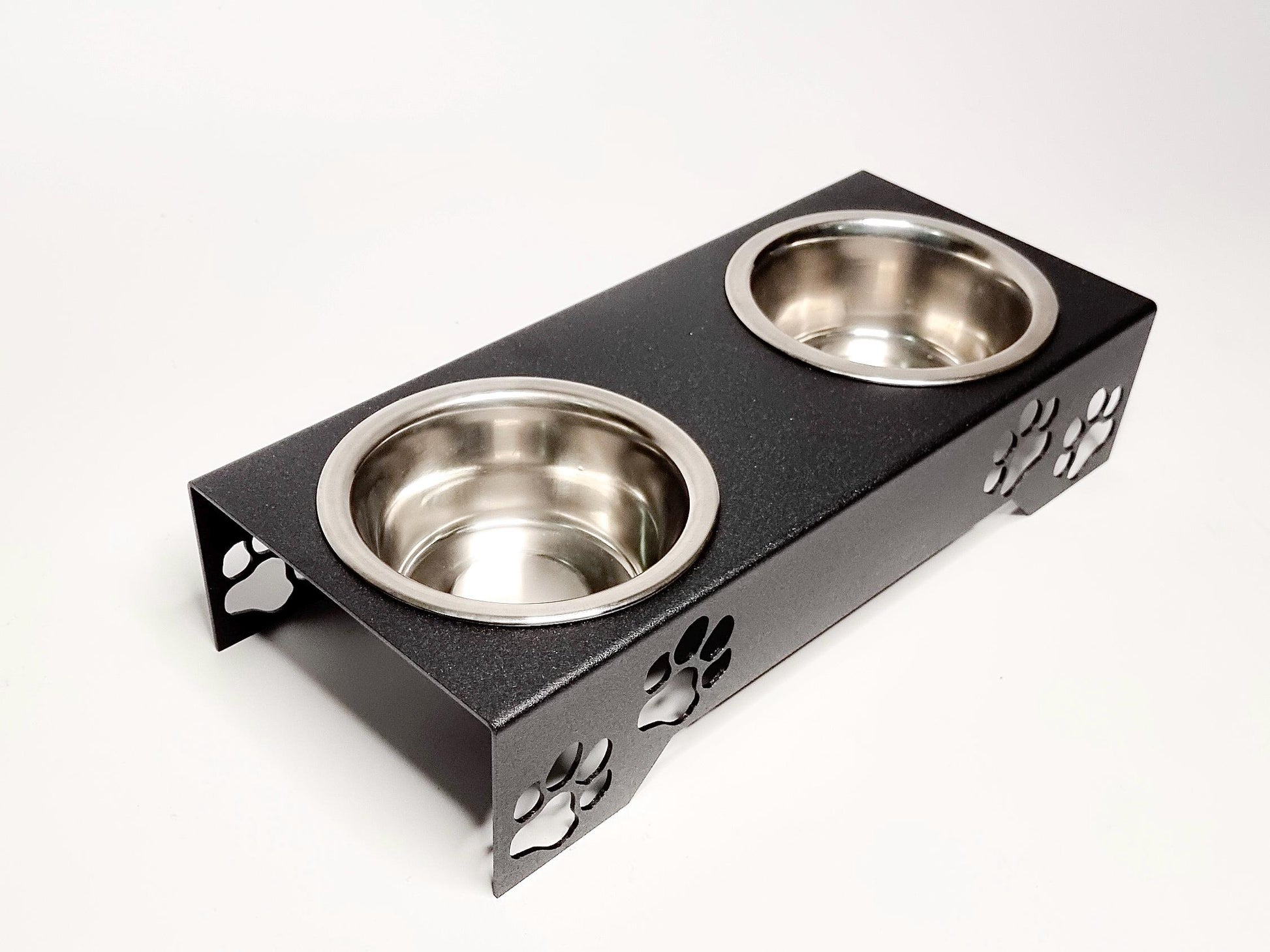 Personalized Metal Dog Bowl Stand — 4