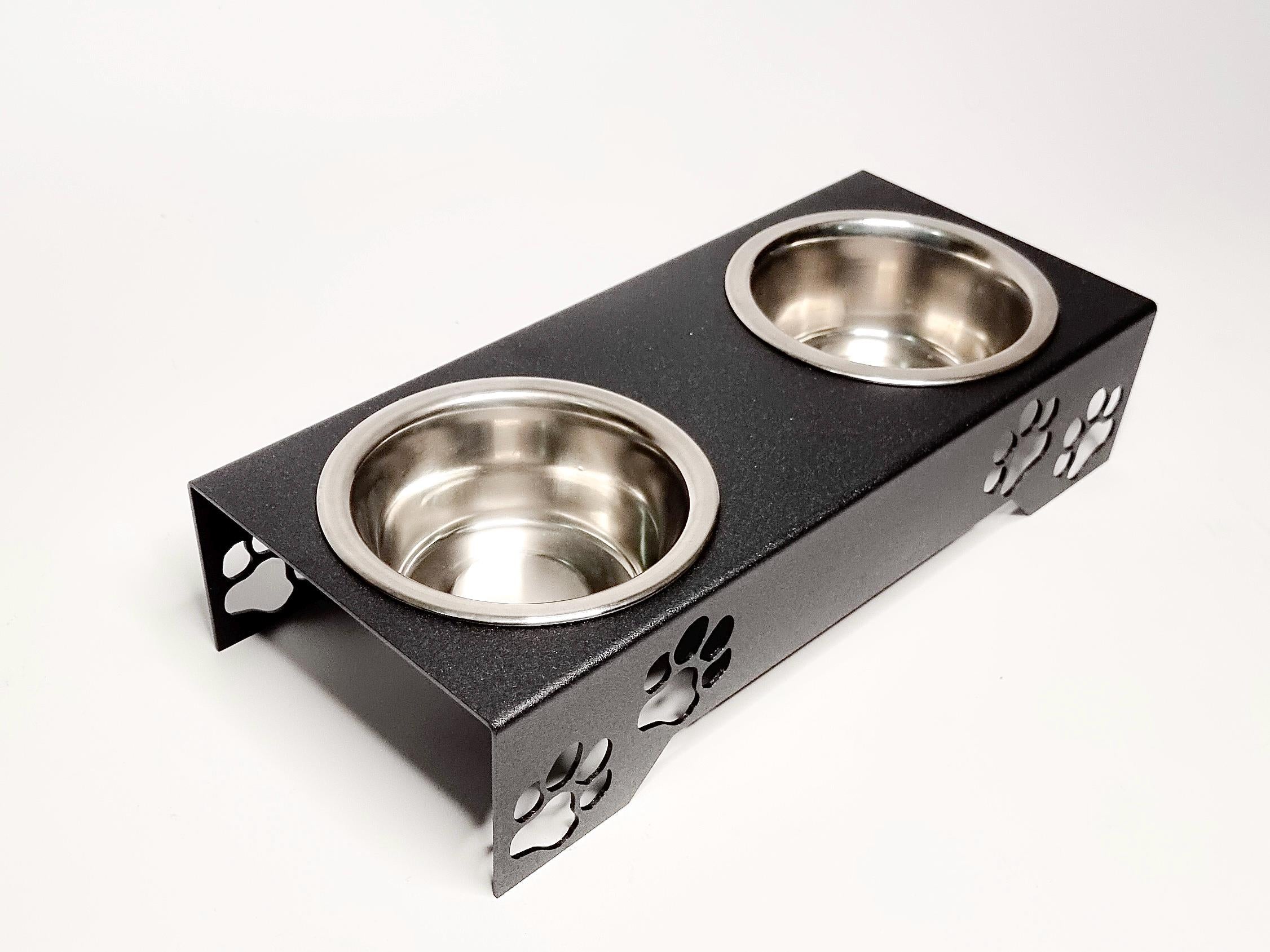 Personalized Metal Dog Bowl Stand — 4