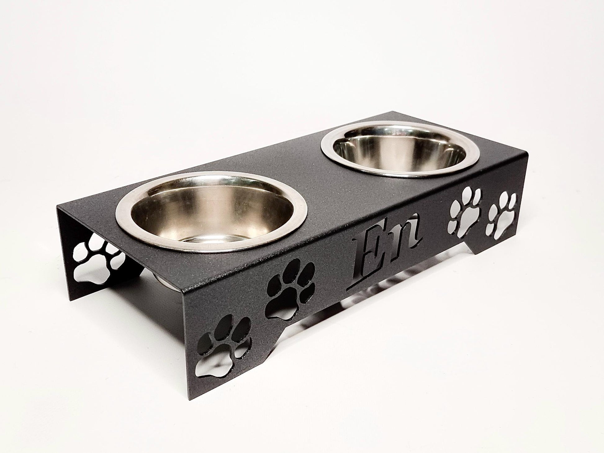 Personalized Elevated Pet Bowl Stand