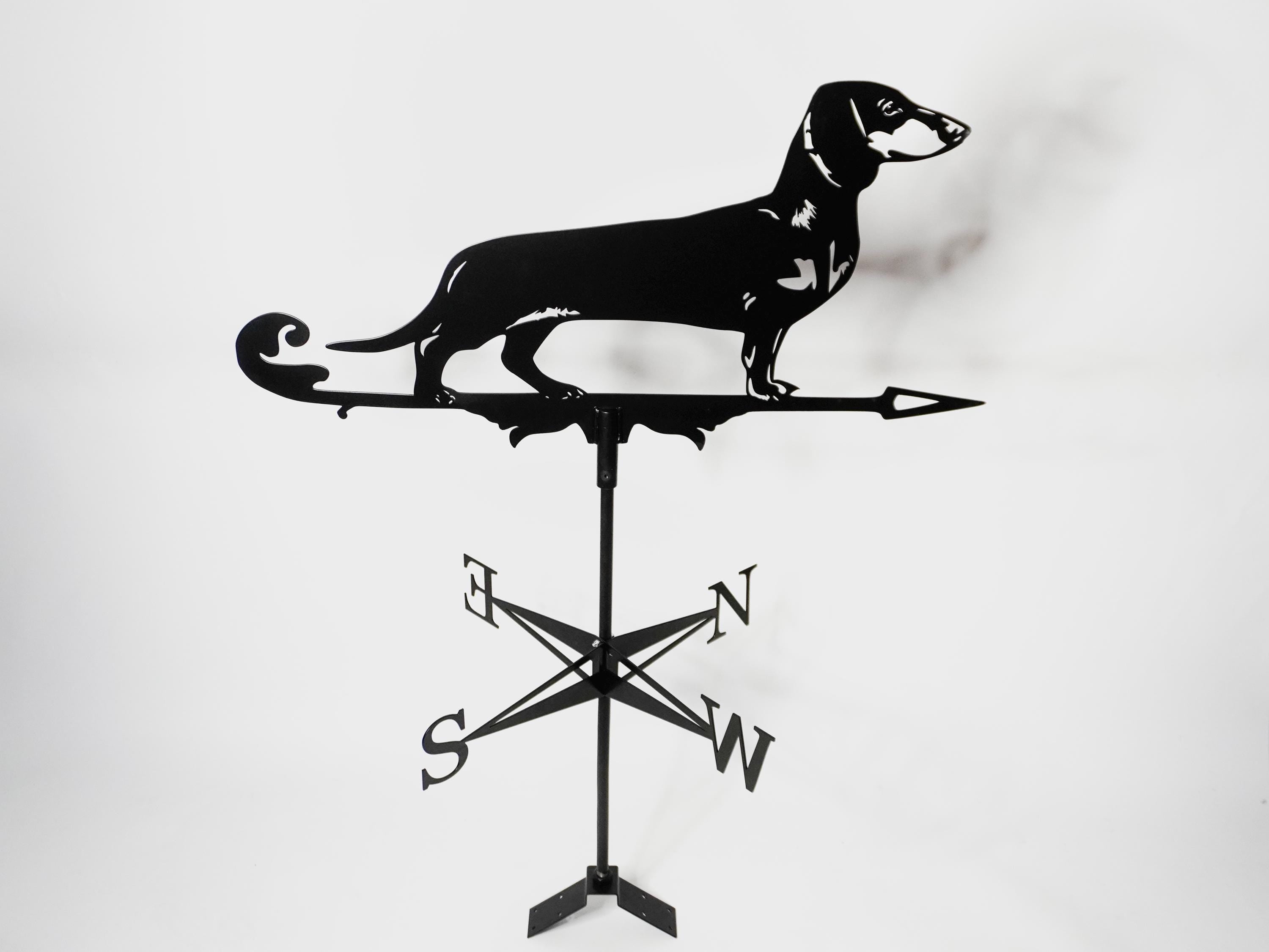 Metal Dachshund Weathervane — 2