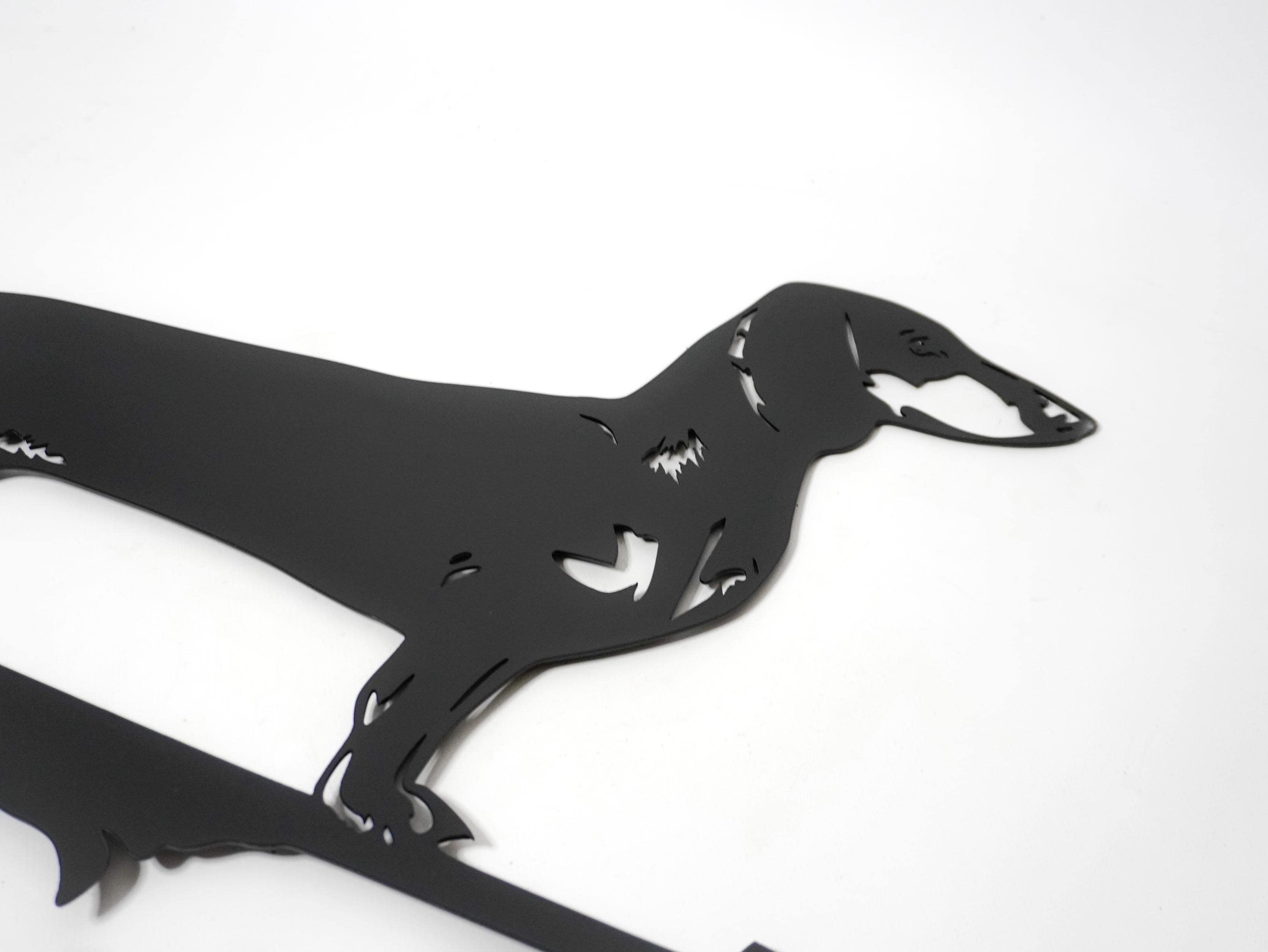Metal Dachshund Weathervane — 5