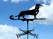 Metal Dachshund Weathervane