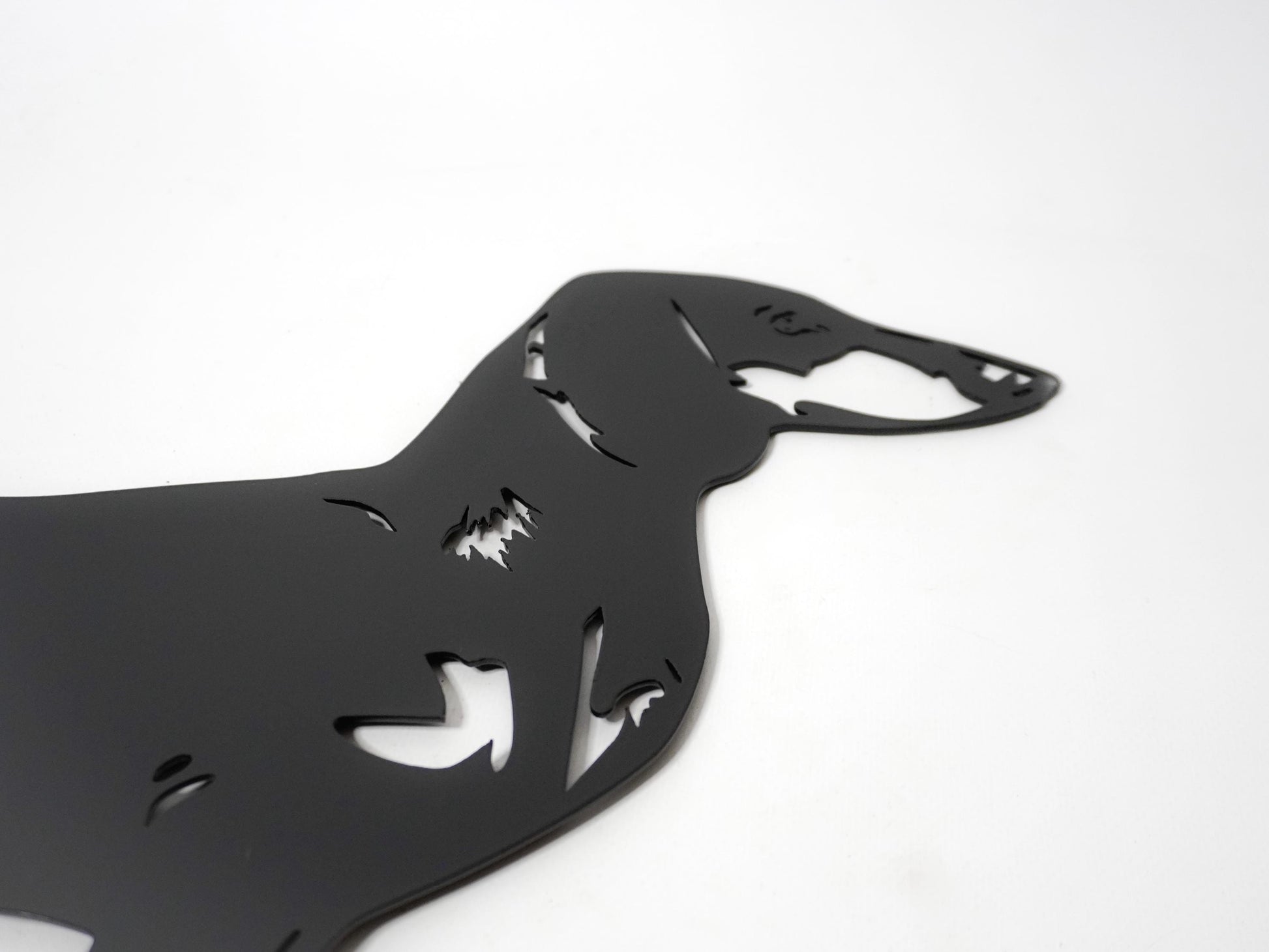 Metal Dachshund Weathervane — 4