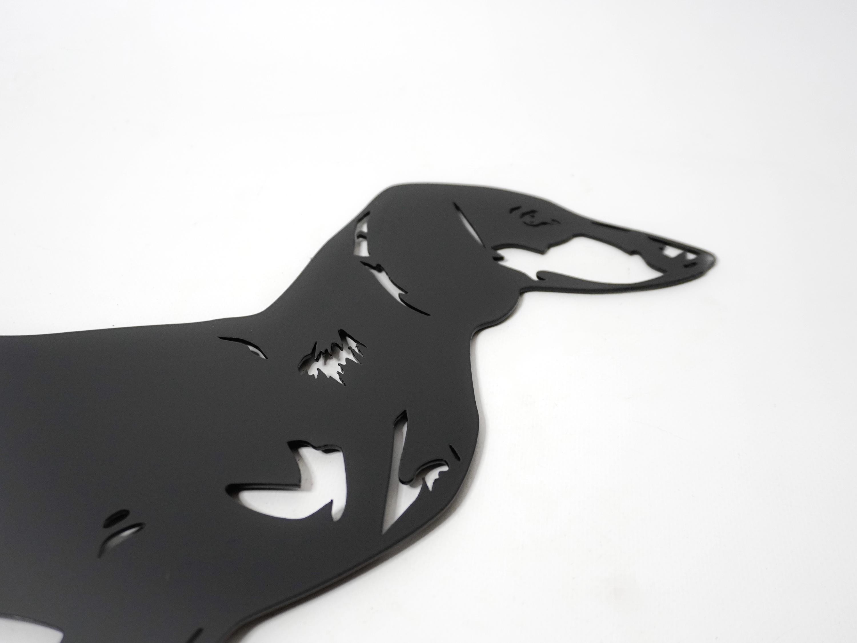 Metal Dachshund Weathervane — 4