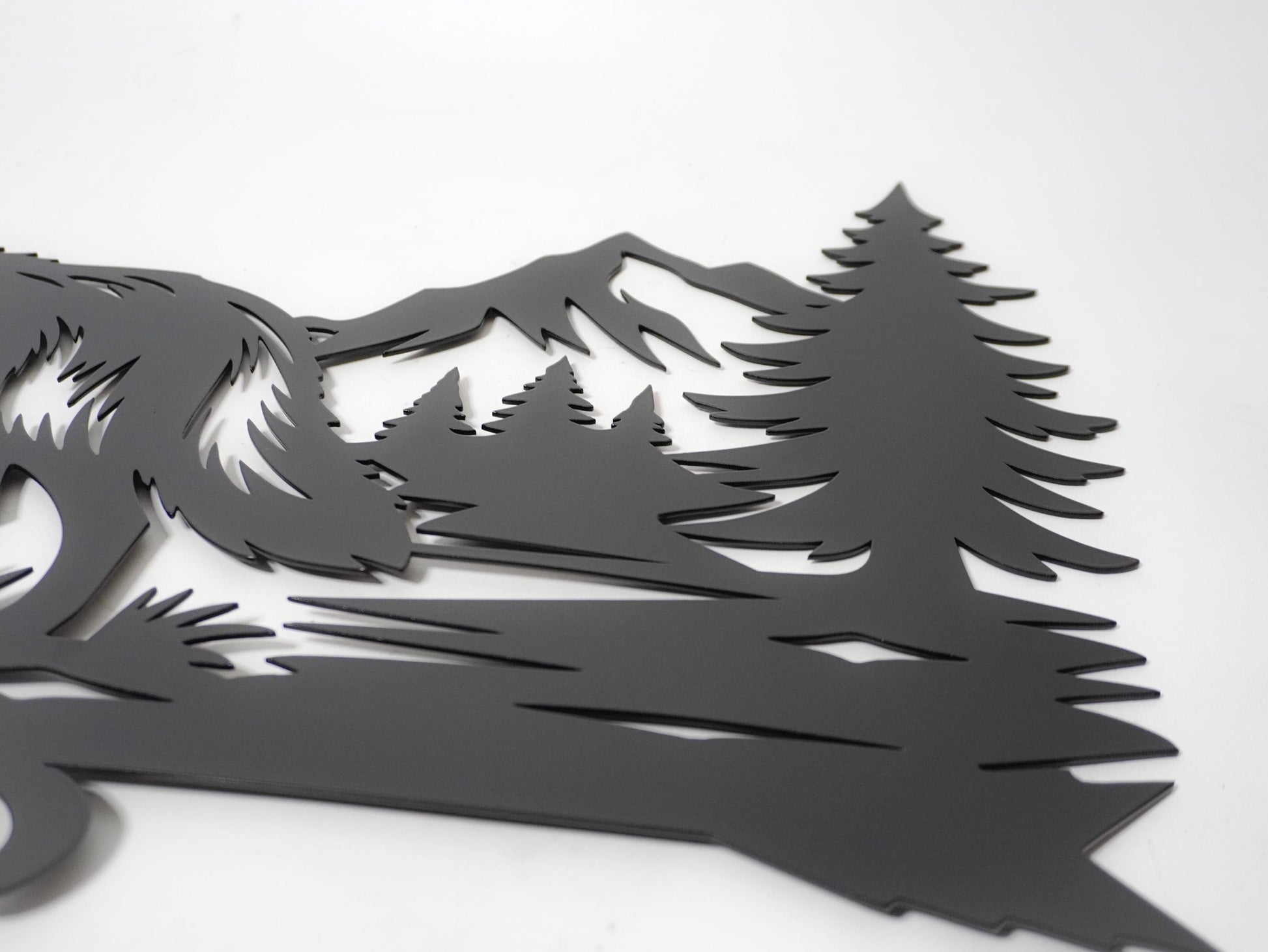 Metal Wolf Weathervane — 5