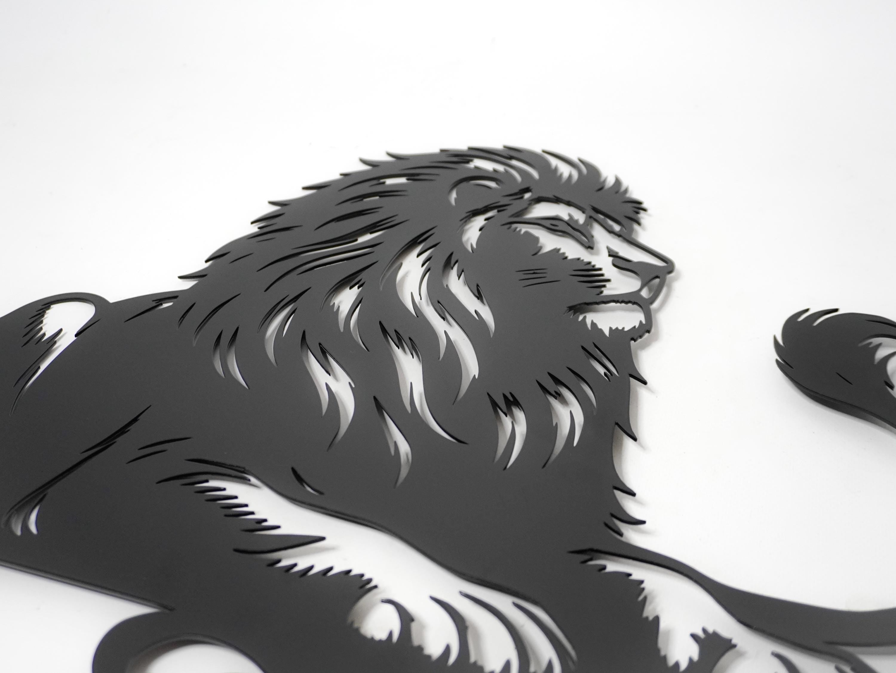 Lion Weathervane Metal Wind Vane — 5