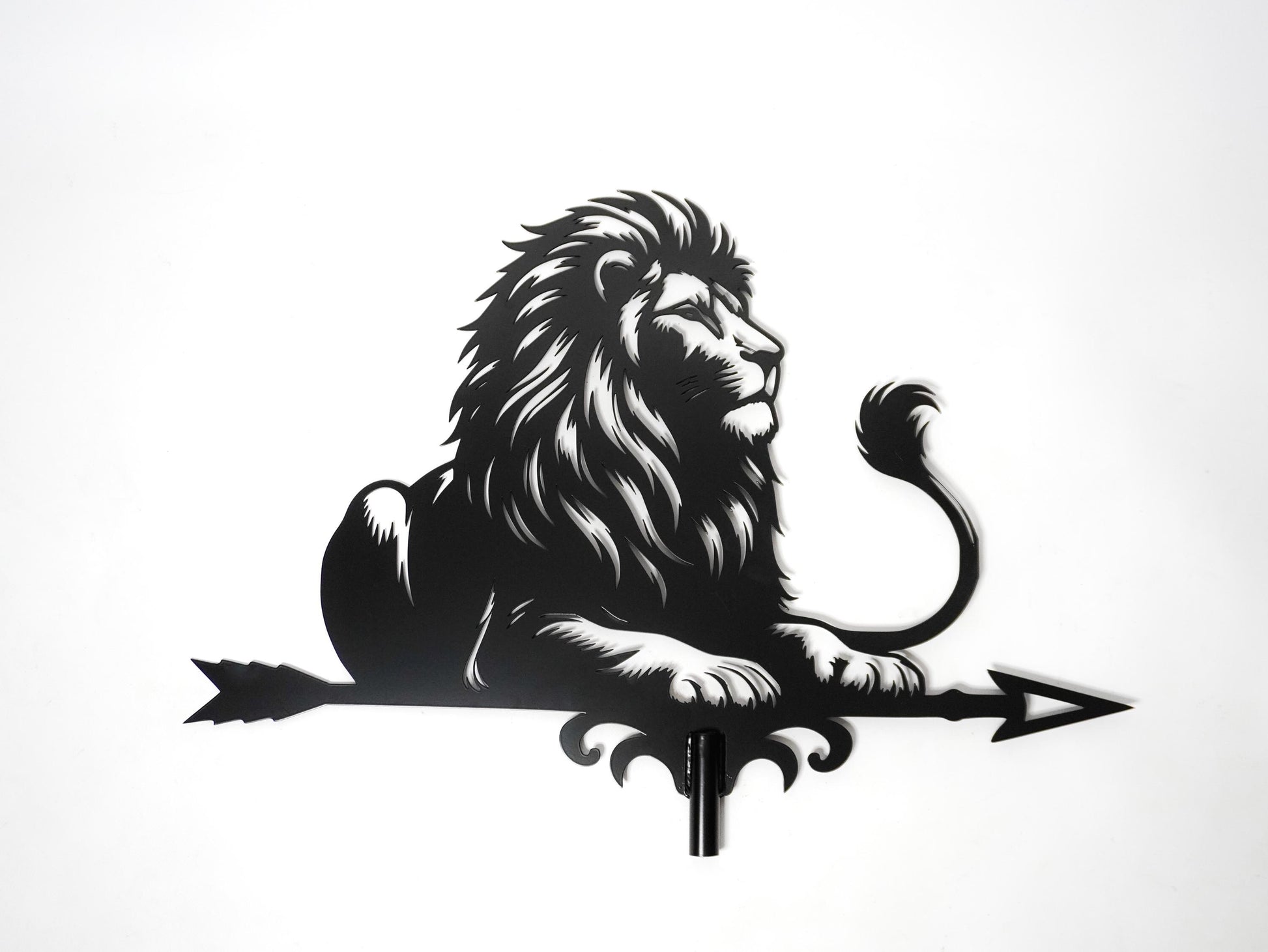 Lion Weathervane Metal Wind Vane — 4