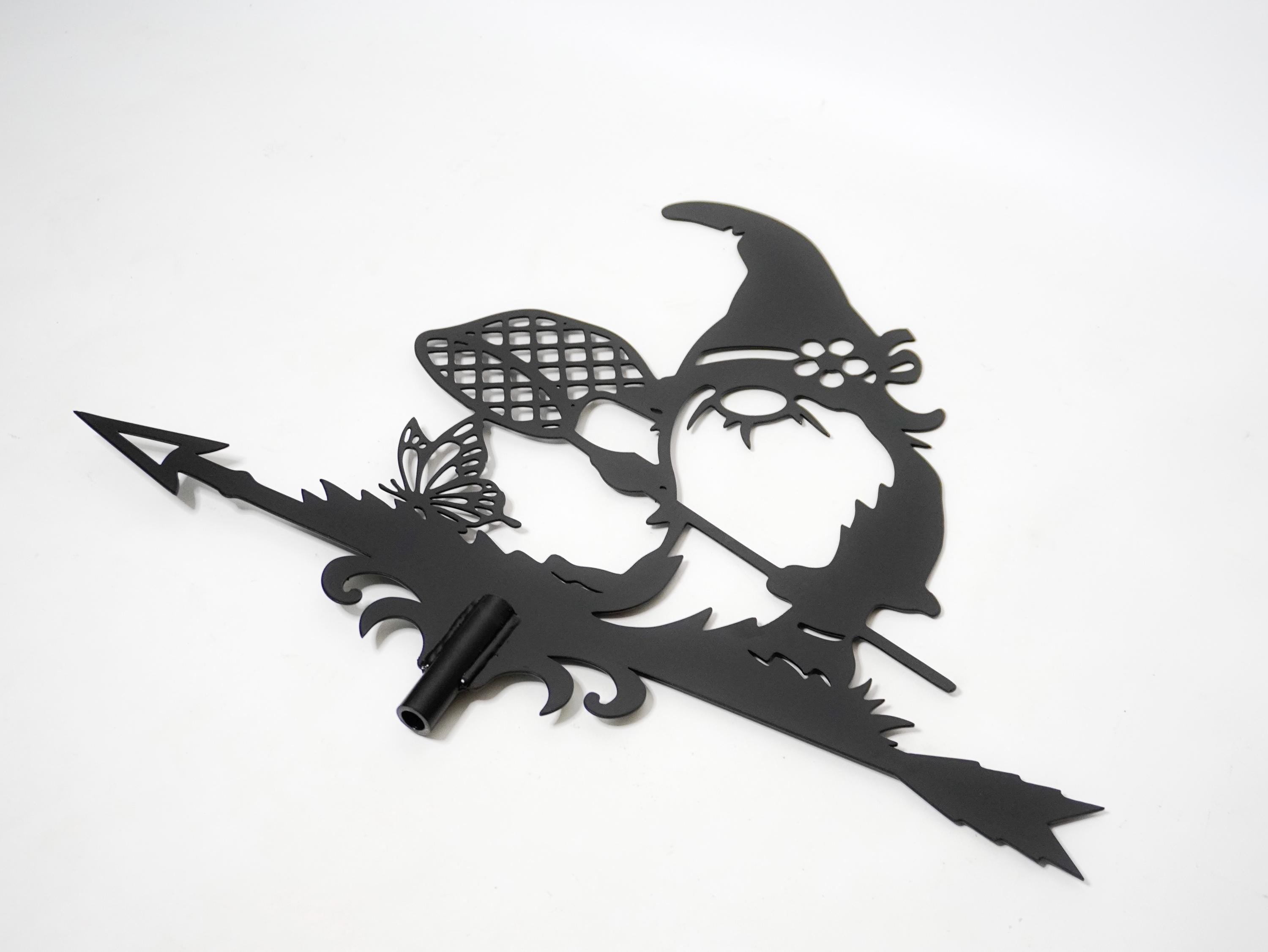 Gnome Metal Weathervane — 3