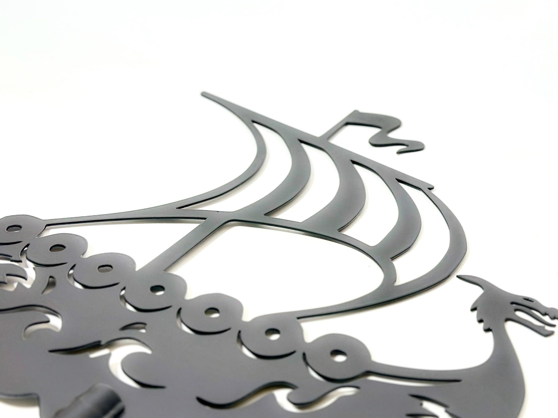 Metal Viking Ship Weathervane — 5