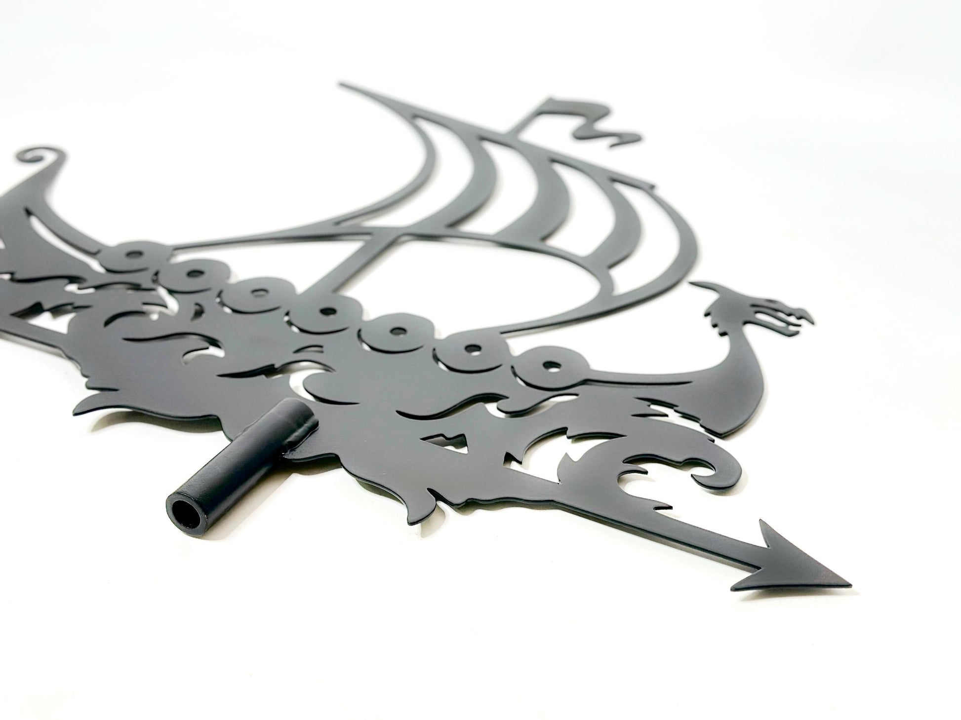 Metal Viking Ship Weathervane — 4