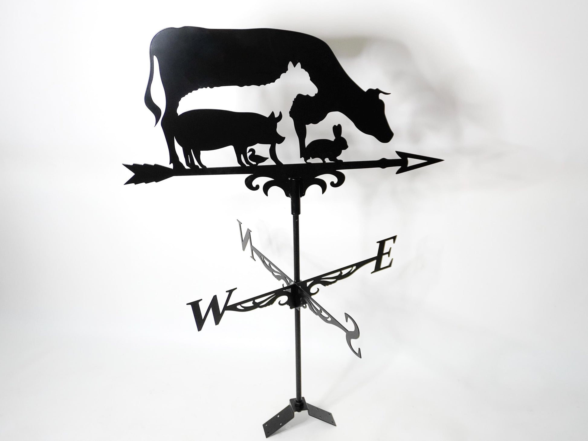 Farm Animals Metal Weathervane — 2