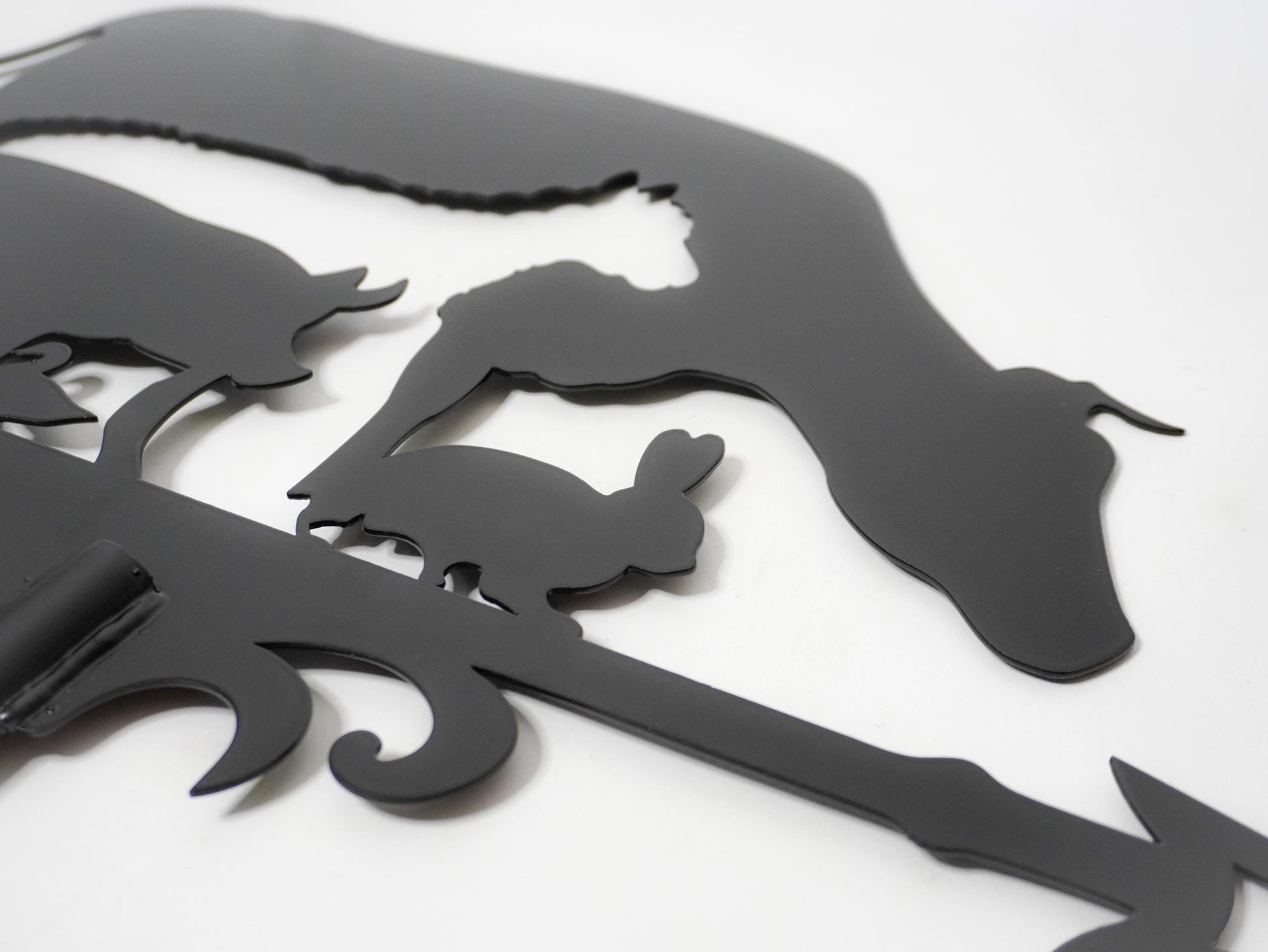 Farm Animals Metal Weathervane — 4