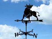 Metal Bull Weathervane