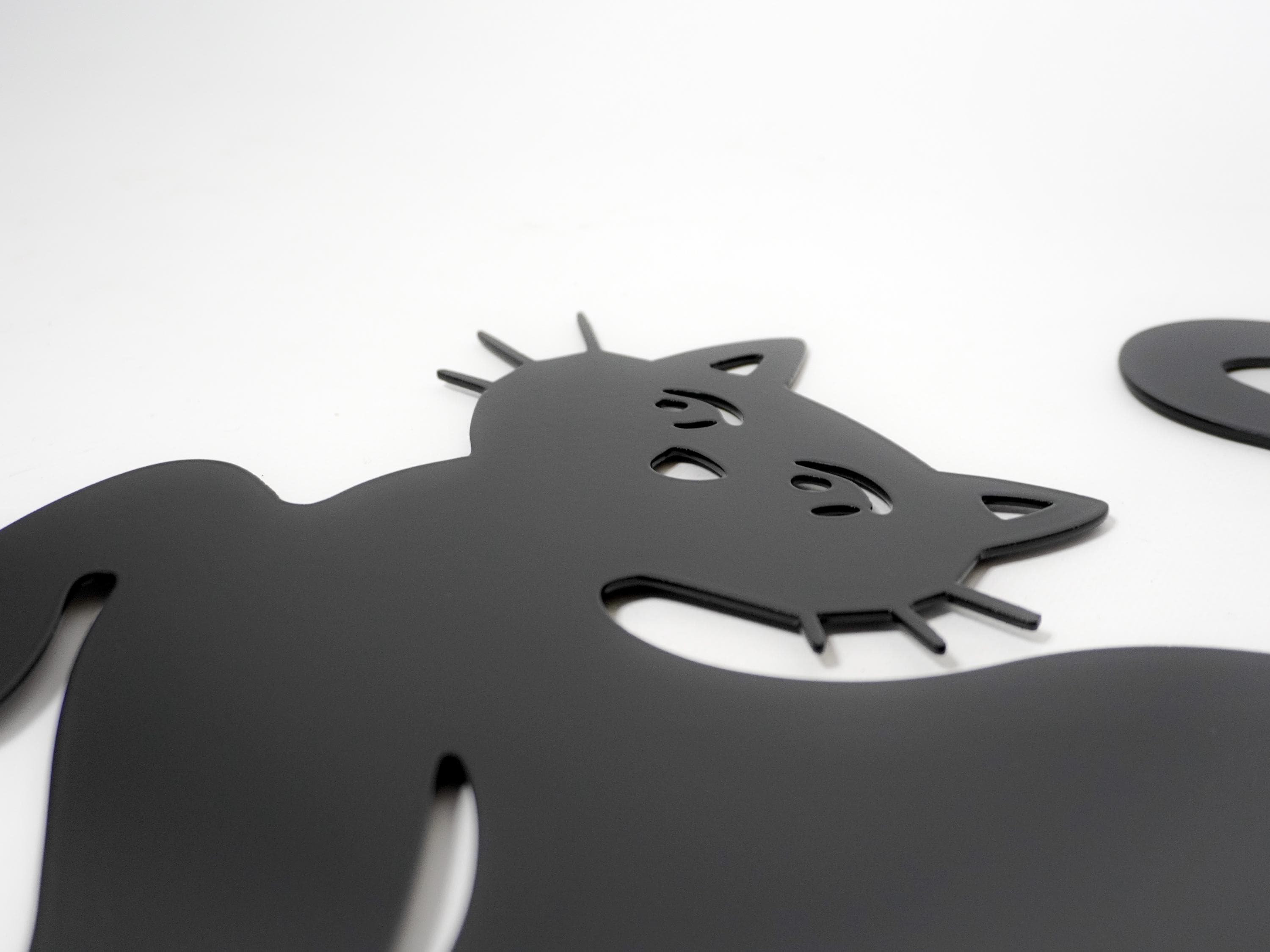 Metal Cat and Bird Weathervane — 6