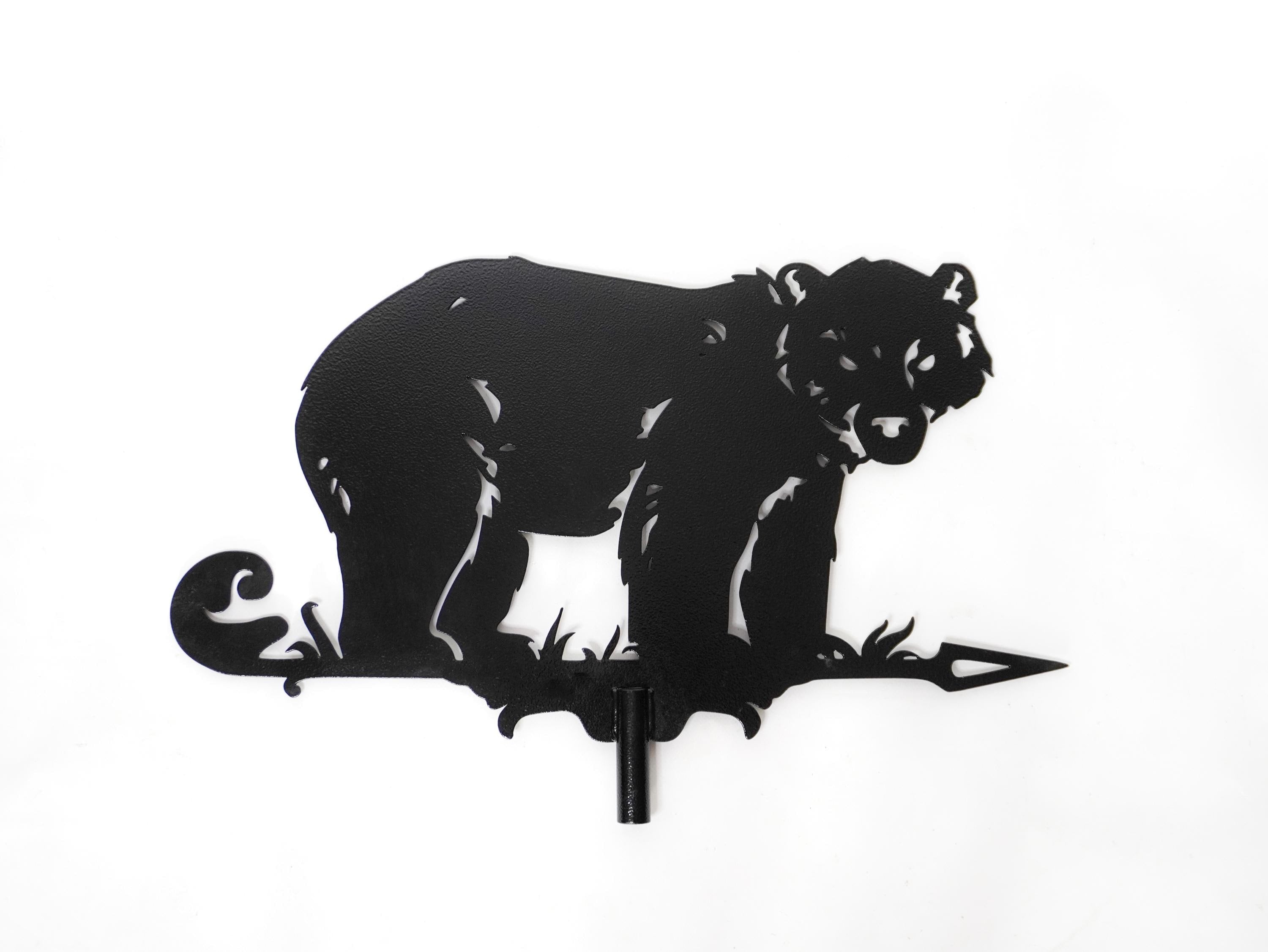 Bear Metal Weathervane — 3